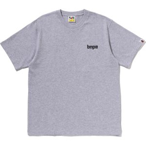 A BATHING APE LOGO TEE MENS