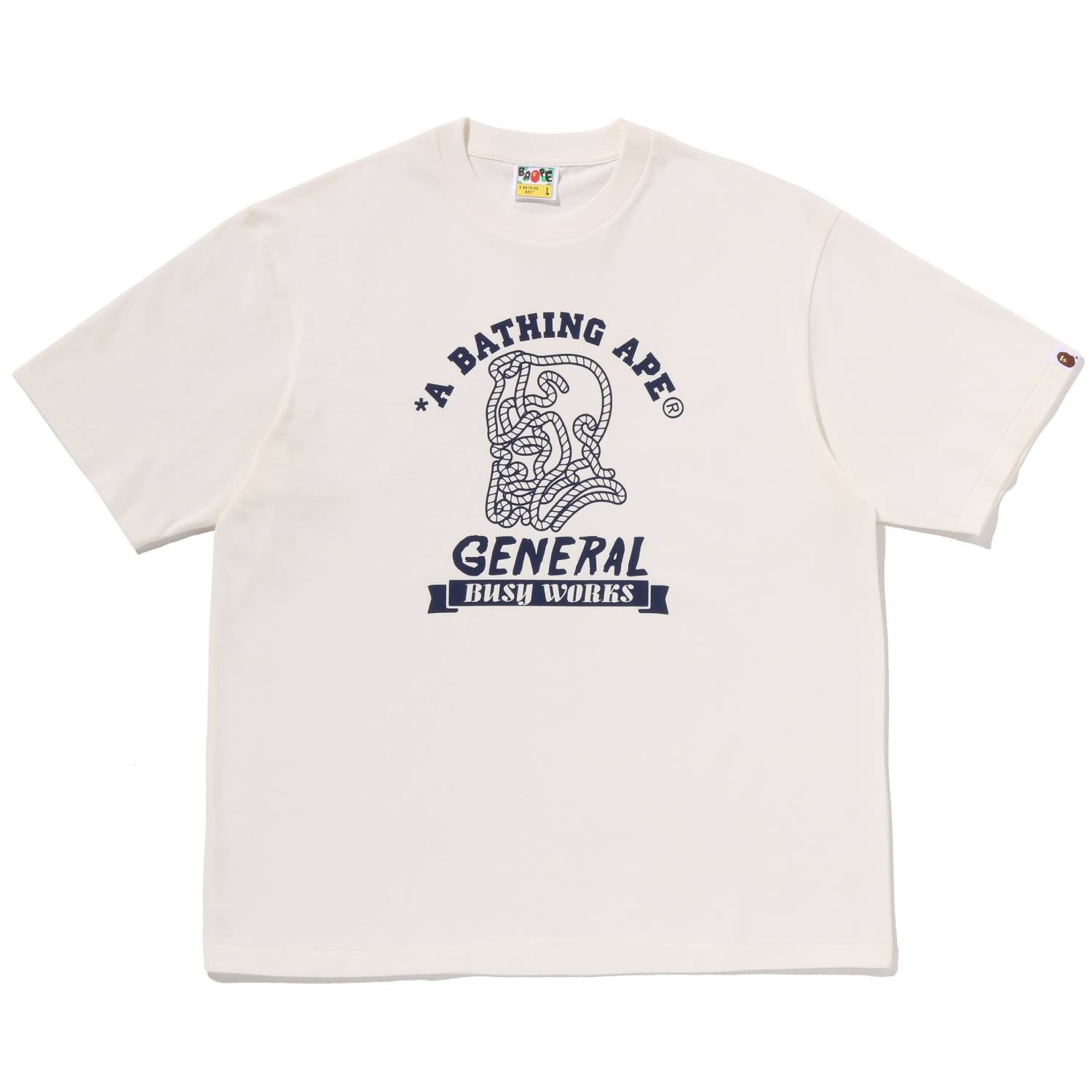 APE GENERAL COLLEGE RELAXED FIT TEE MENS – Image 1
