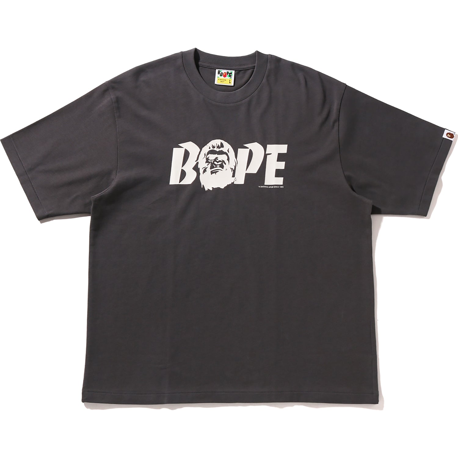 BAPE LOGO RELAXED FIT TEE MENS – Image 1