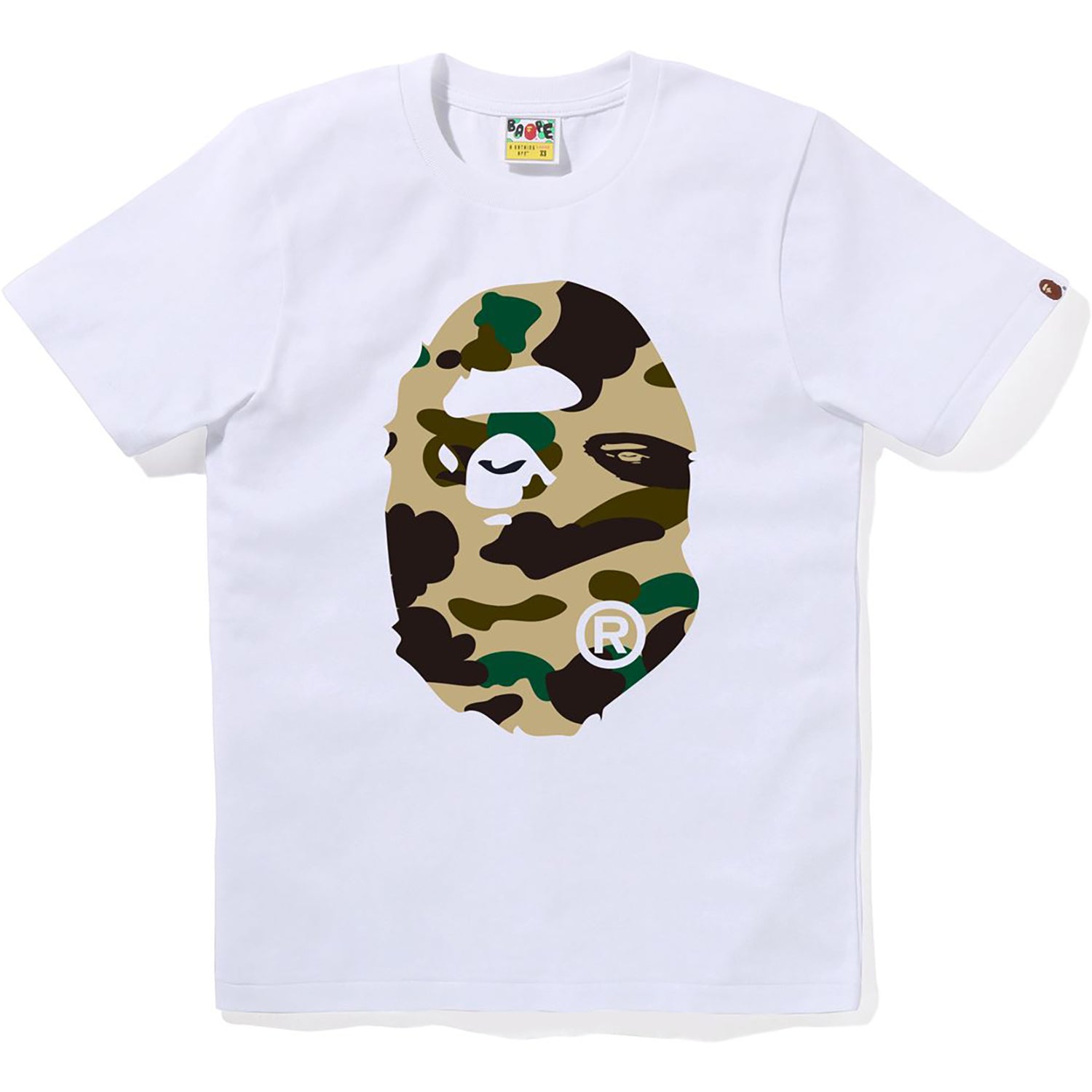 1ST CAMO BIG APE HEAD TEE LADIES – Image 1