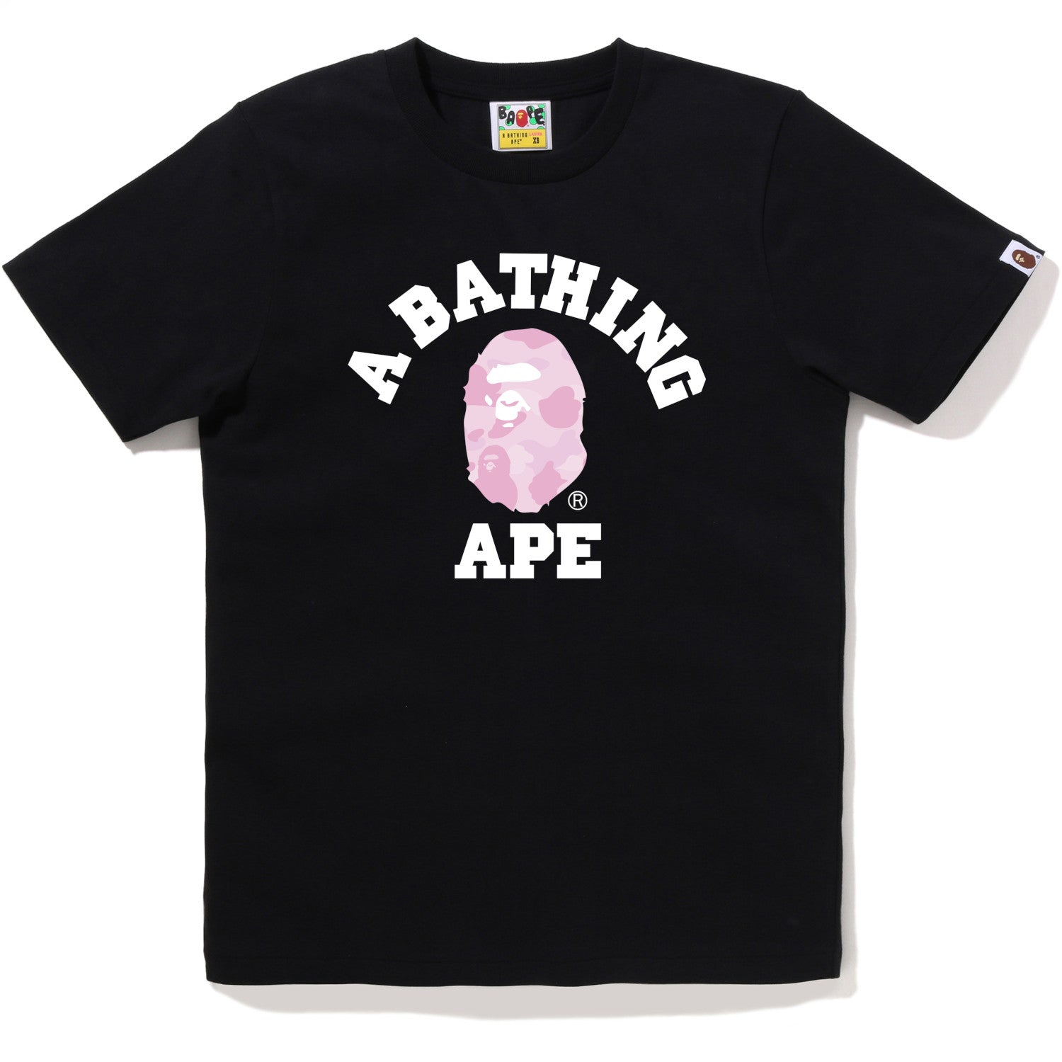 PASTEL COLOR CAMO COLLEGE TEE LADIES – Image 1
