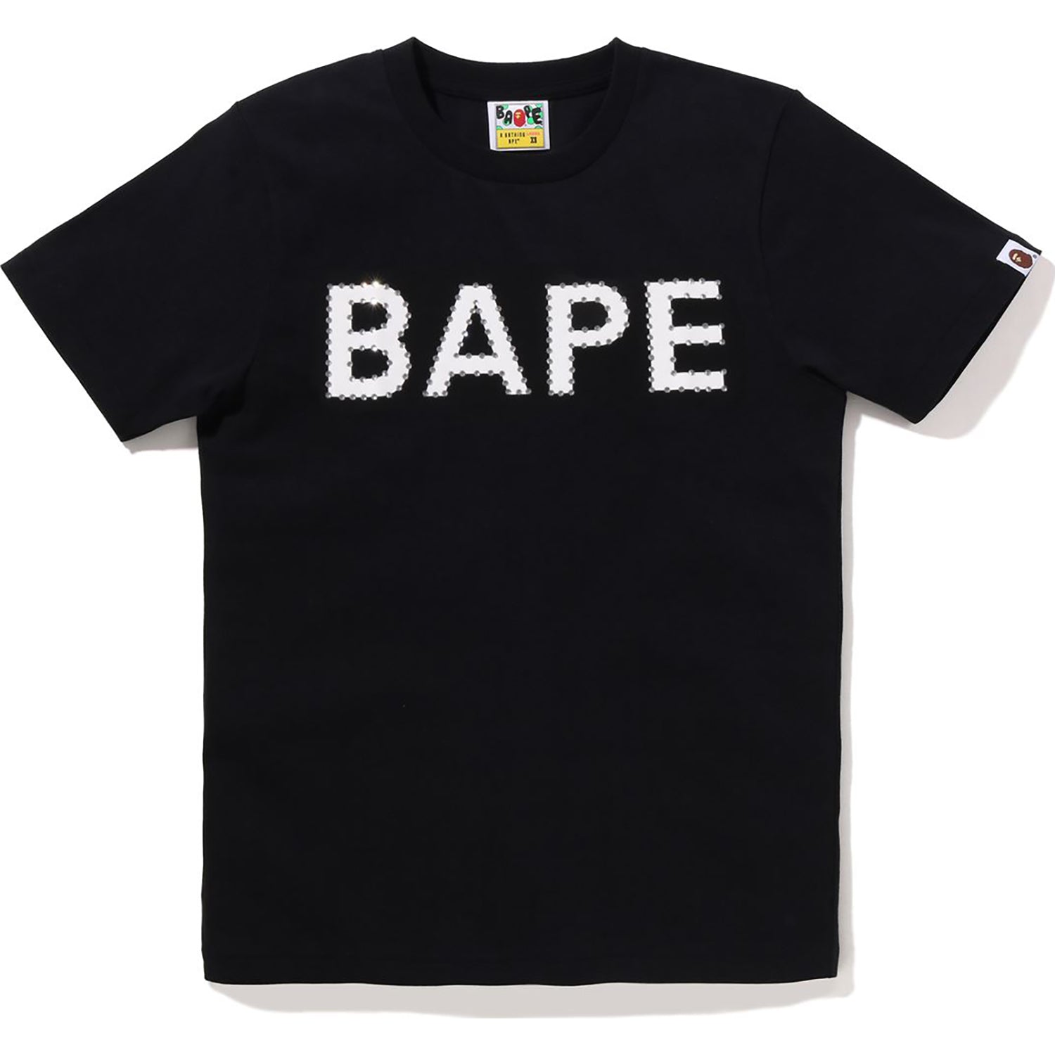 CRYSTAL STONE BAPE LOGO TEE LADIES – Image 1