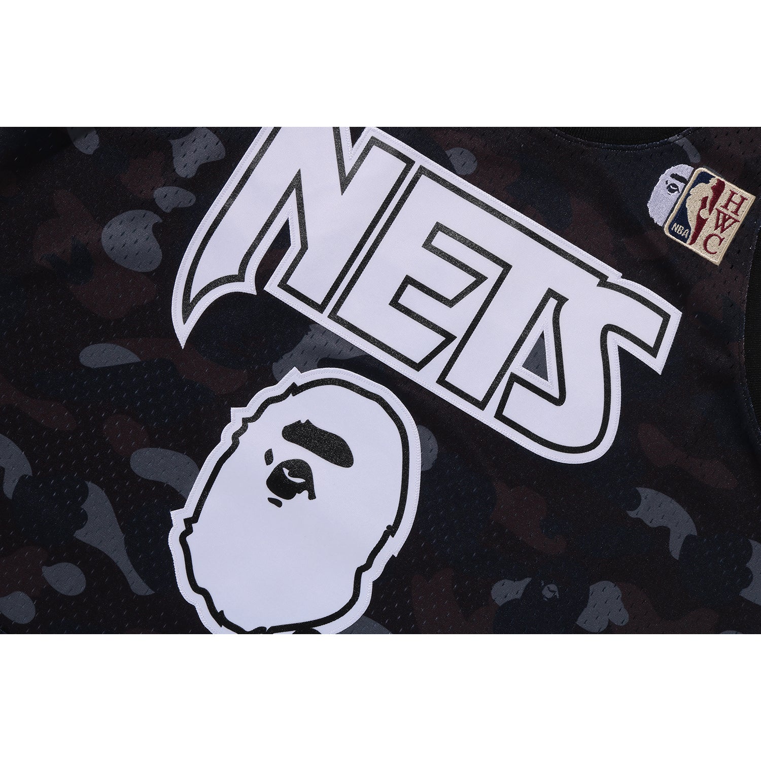 BAPE X M&N NBA - NEW JERSEY NETS SWINGMAN JERSEY MENS – Image 3