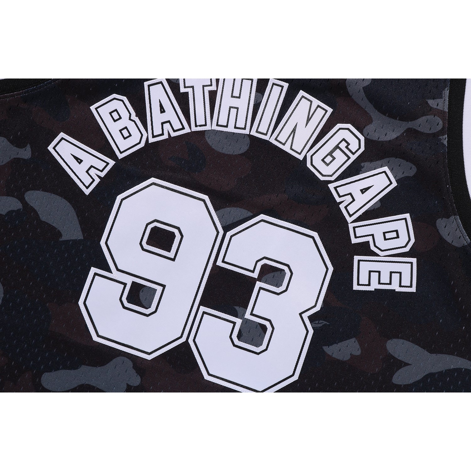 BAPE X M&N NBA - NEW JERSEY NETS SWINGMAN JERSEY MENS – Image 4