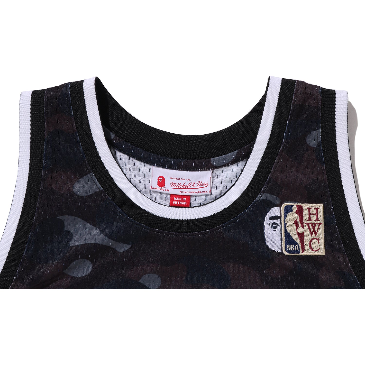 BAPE X M&N NBA - NEW JERSEY NETS SWINGMAN JERSEY MENS – Image 6