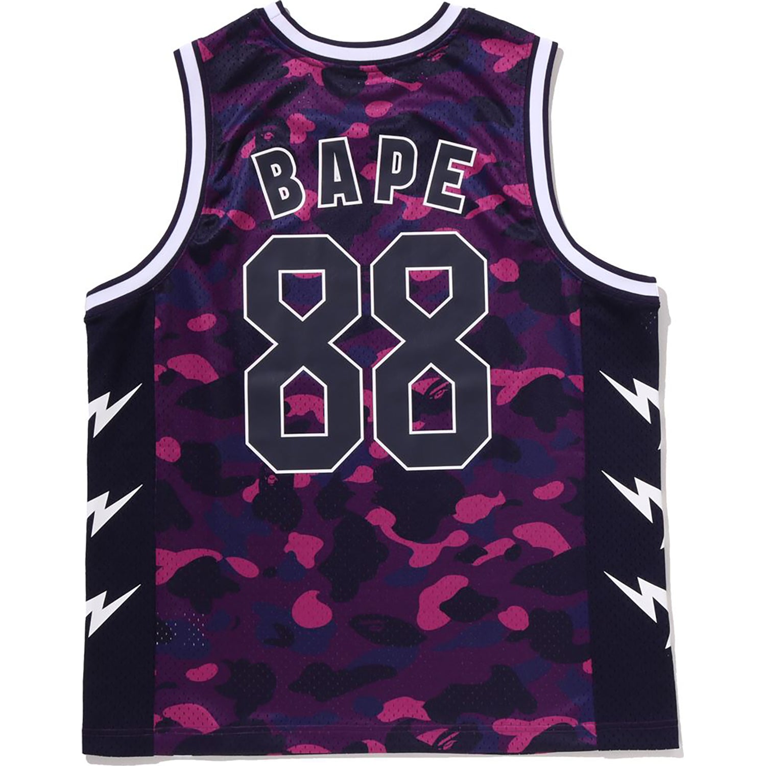 COLOR CAMO MESH MULTI LOGO RELAXED FIT TANK TOP MENS – Image 2