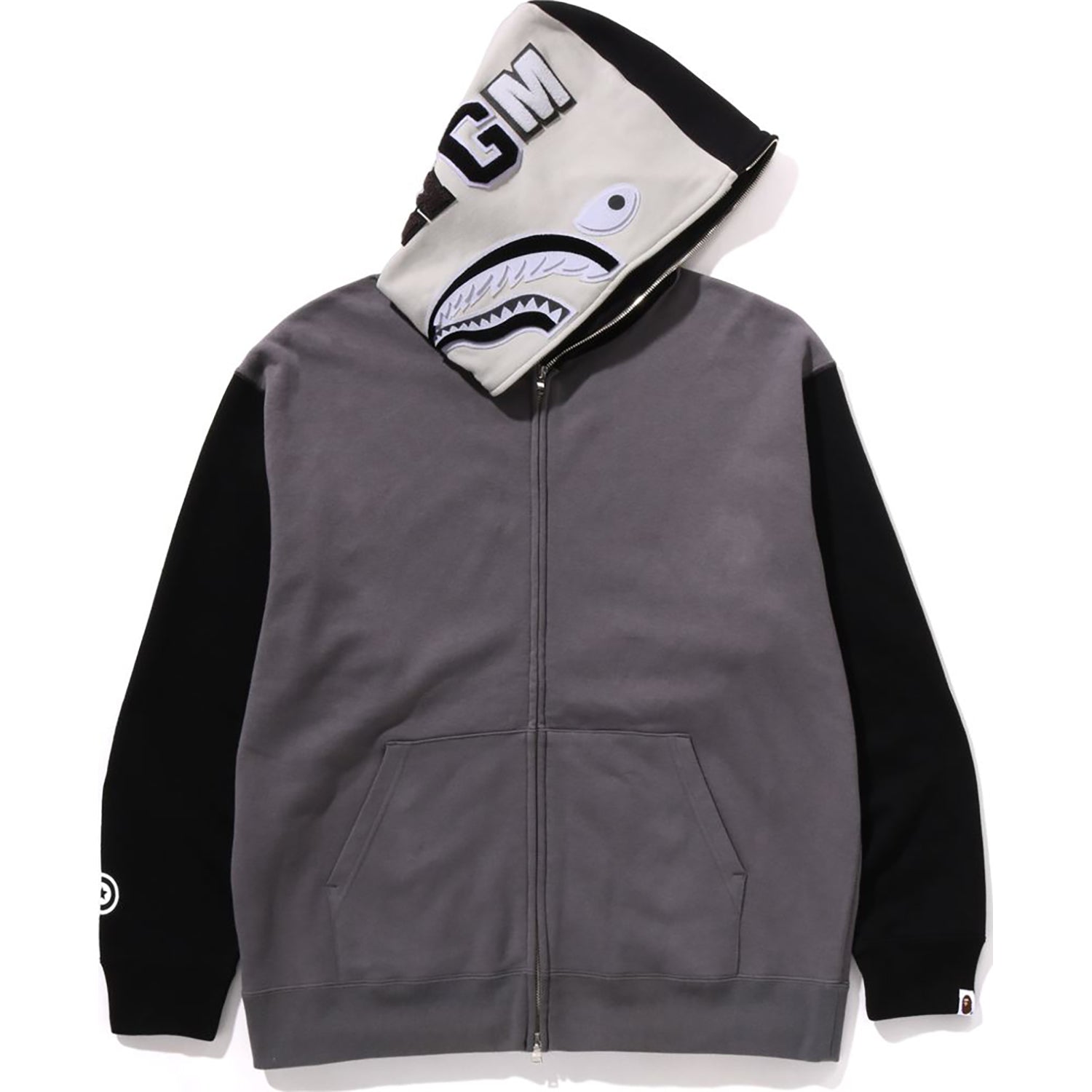 SHARK FULL ZIP HOODIE #1 MENS – Image 2