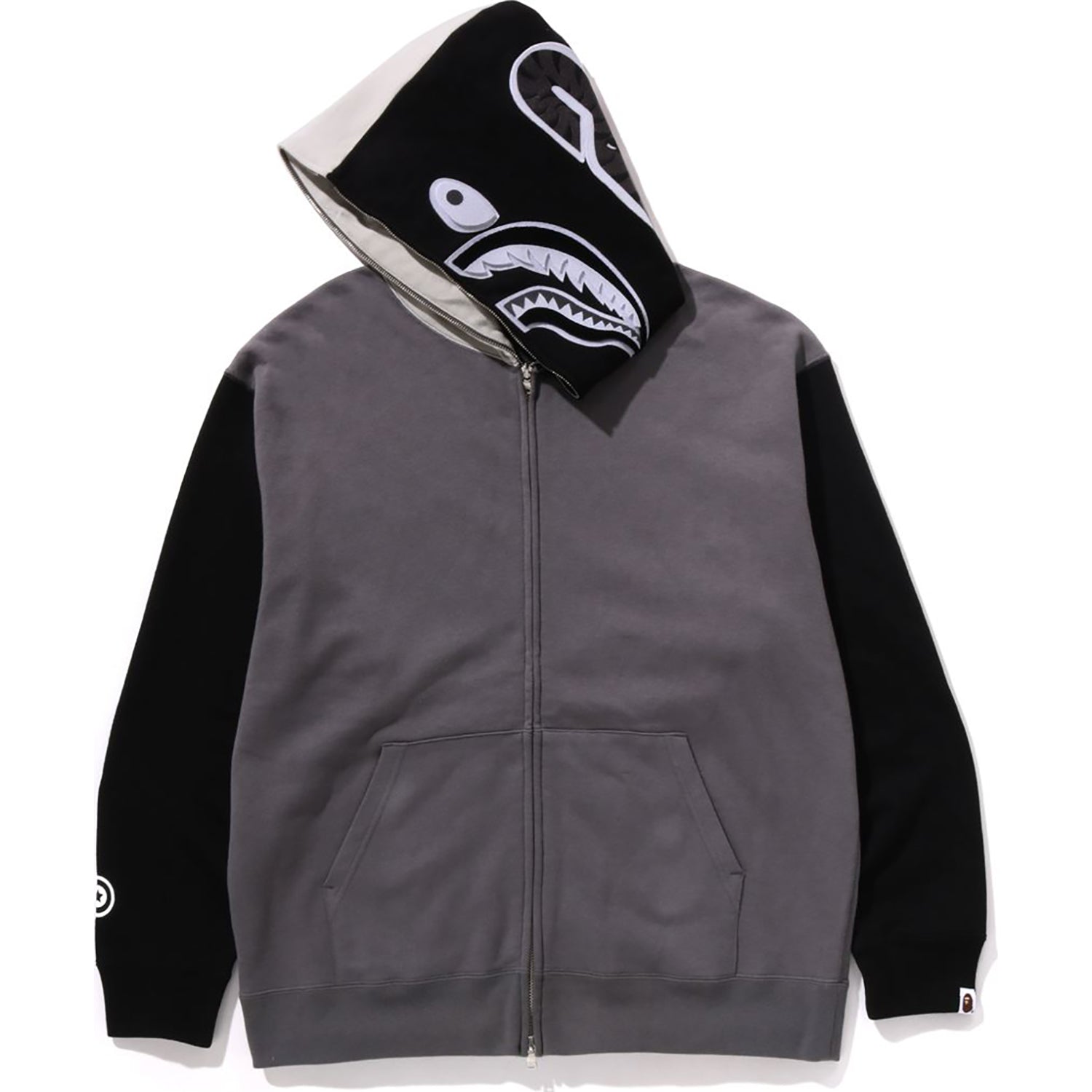 SHARK FULL ZIP HOODIE #1 MENS – Image 3