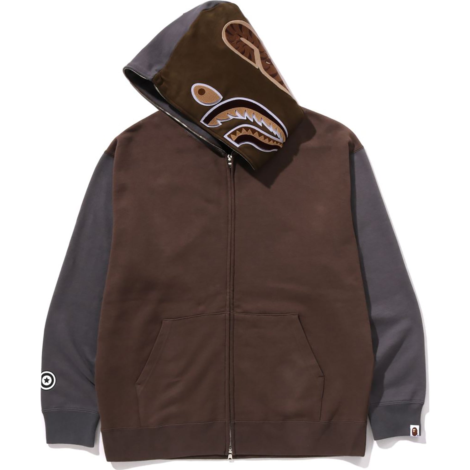 SHARK FULL ZIP HOODIE #2 MENS – Image 3