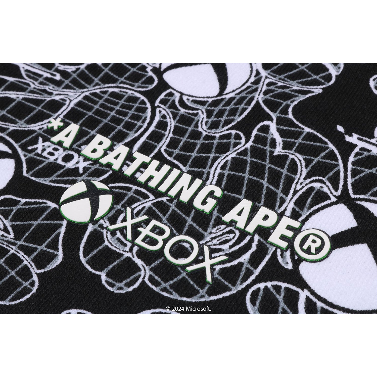 BAPE X XBOX CAMO FULL ZIP HOODIE MENS – Image 4