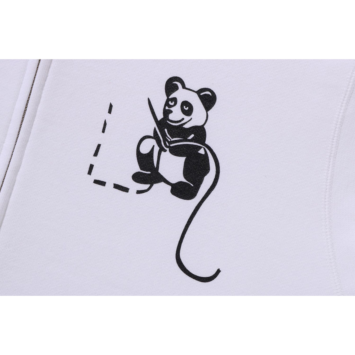 PANDA FULL ZIP HOODIE LADIES – Image 5