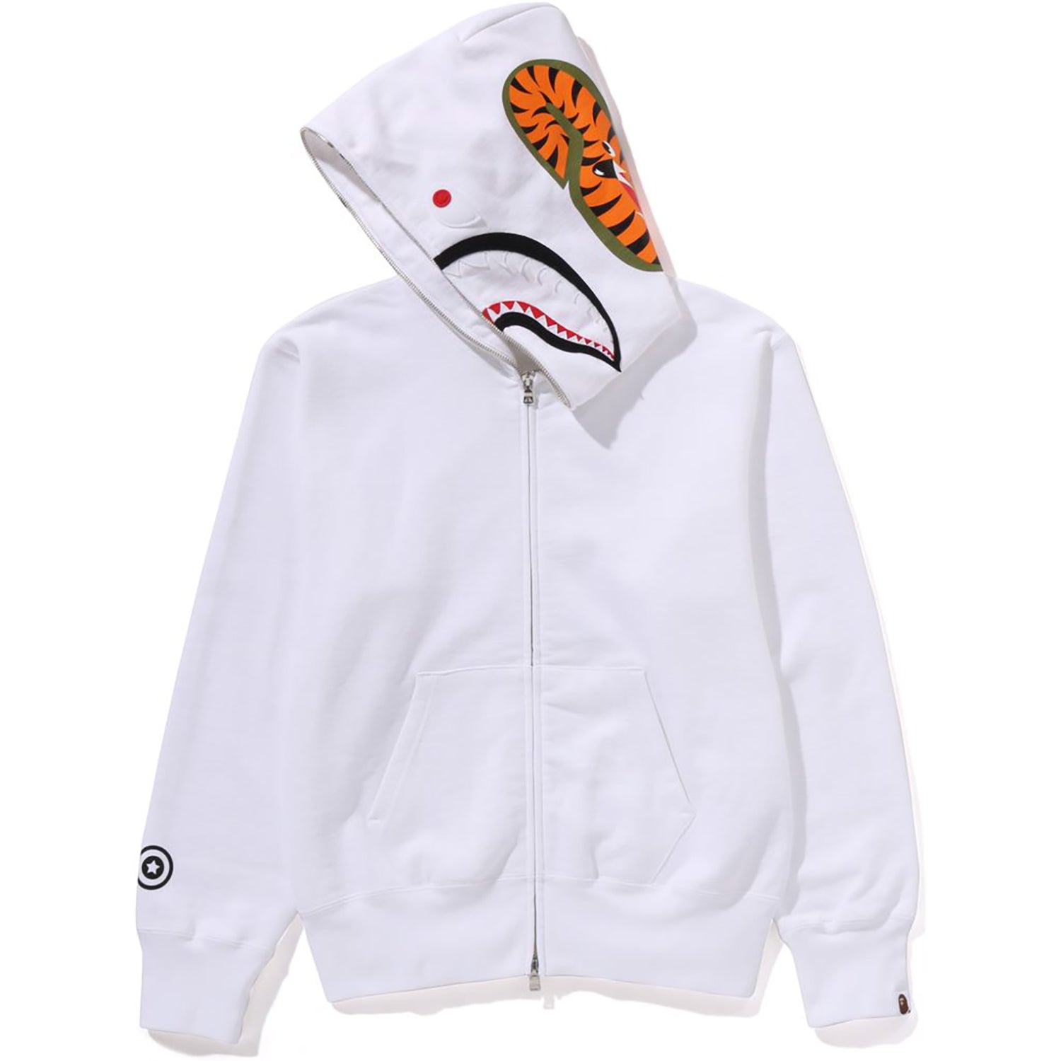 SHARK FULL ZIP HOODIE LADIES – Image 2