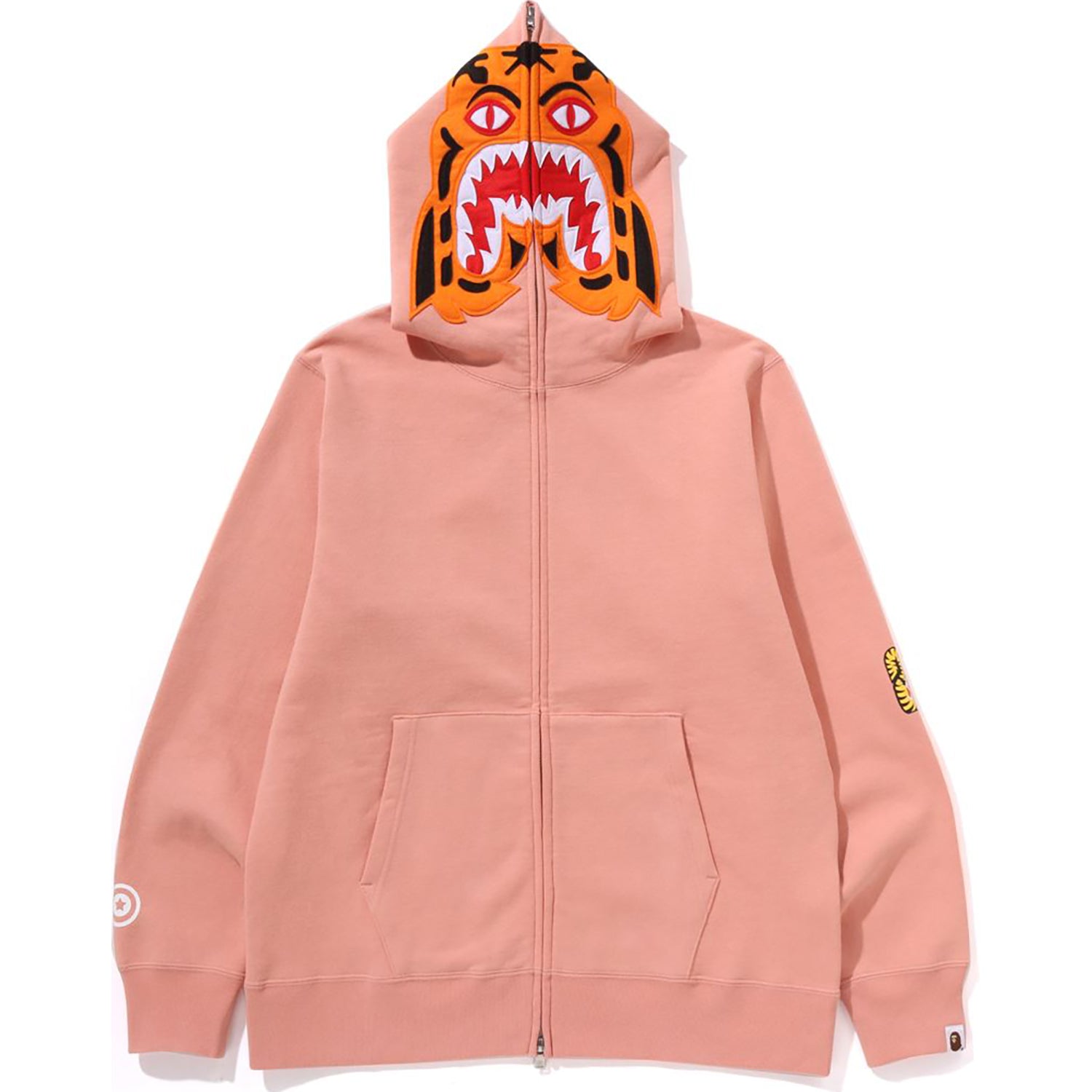 TIGER FULL ZIP HOODIE MENS – Image 1