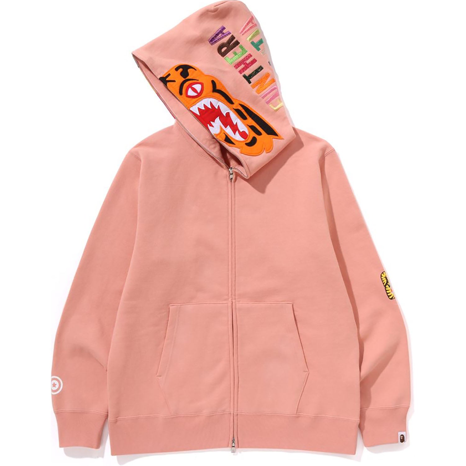 TIGER FULL ZIP HOODIE MENS – Image 3