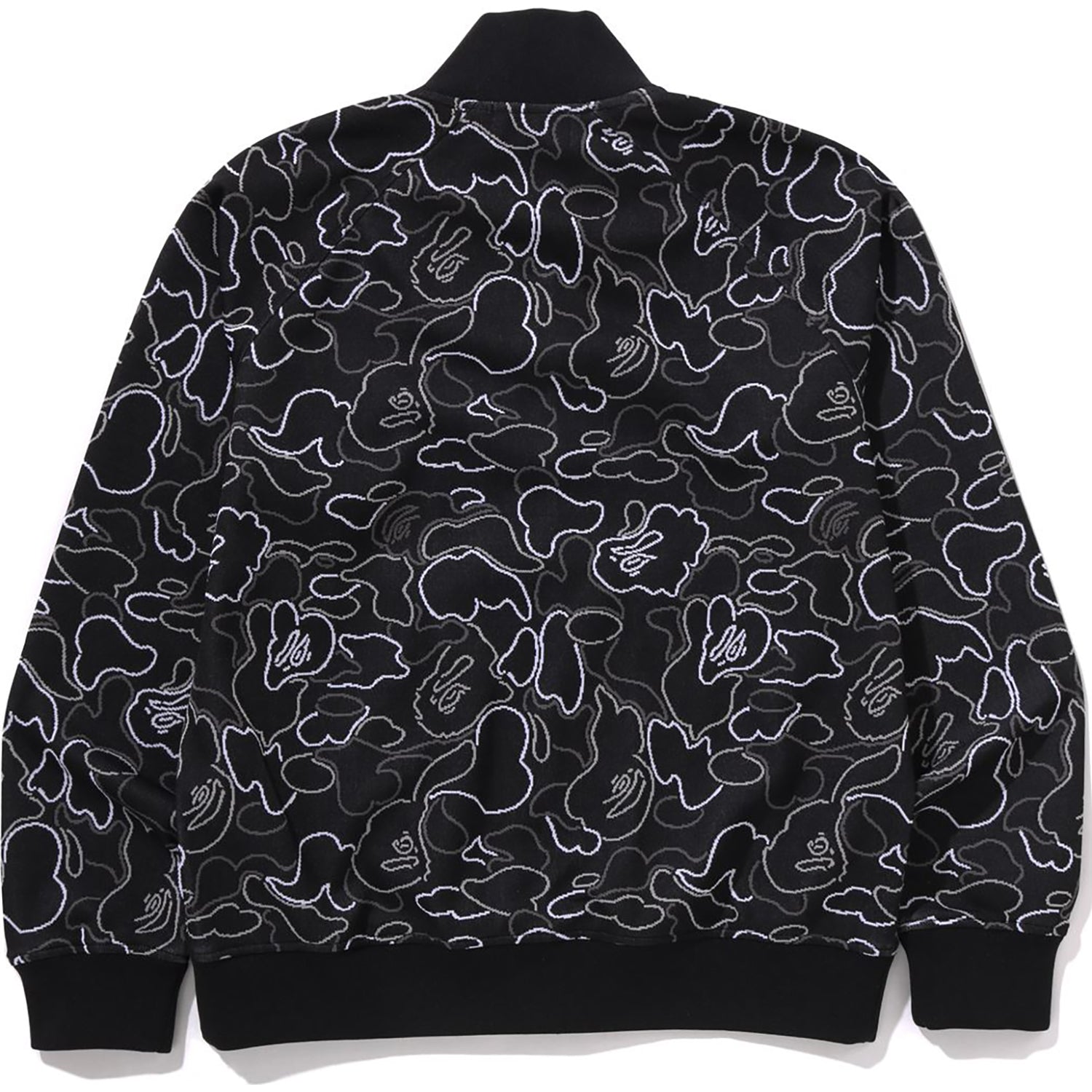 NEON CAMO JACQUARD TRACK JACKET MENS – Image 2