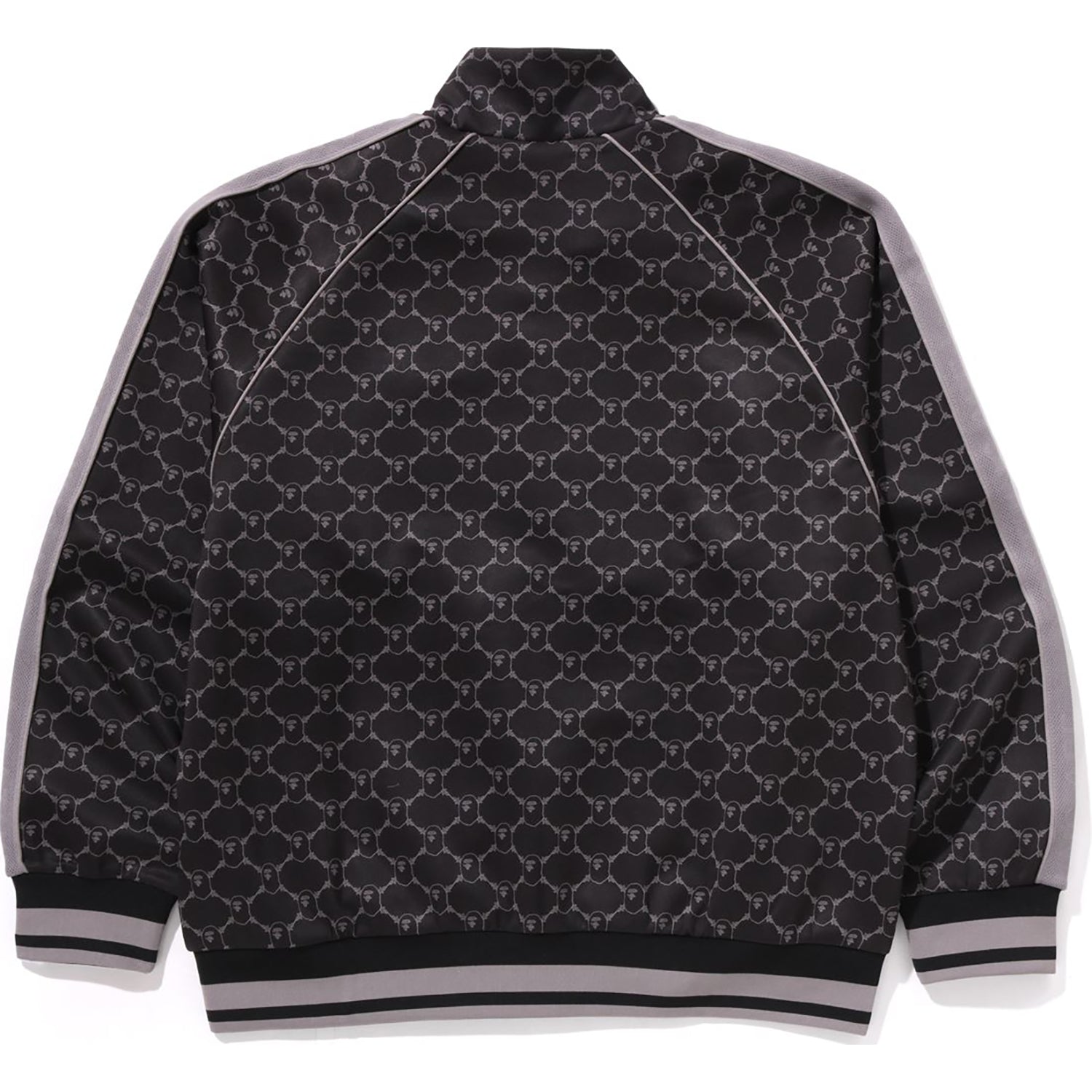 COLLEGE MONOGRAM LOGO RELAXED FIT TRACK JACKET MENS – Image 2