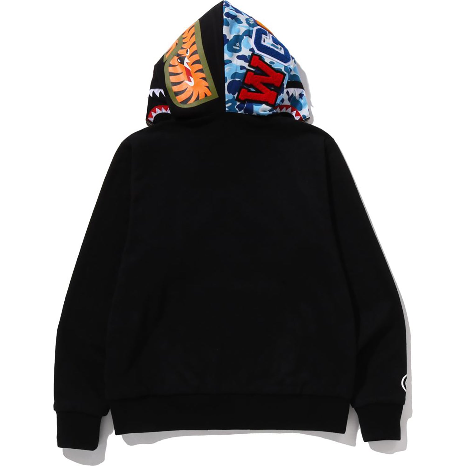 ABC CAMO REVERSIBLE SHARK FULL ZIP HOODIE MENS – Image 3