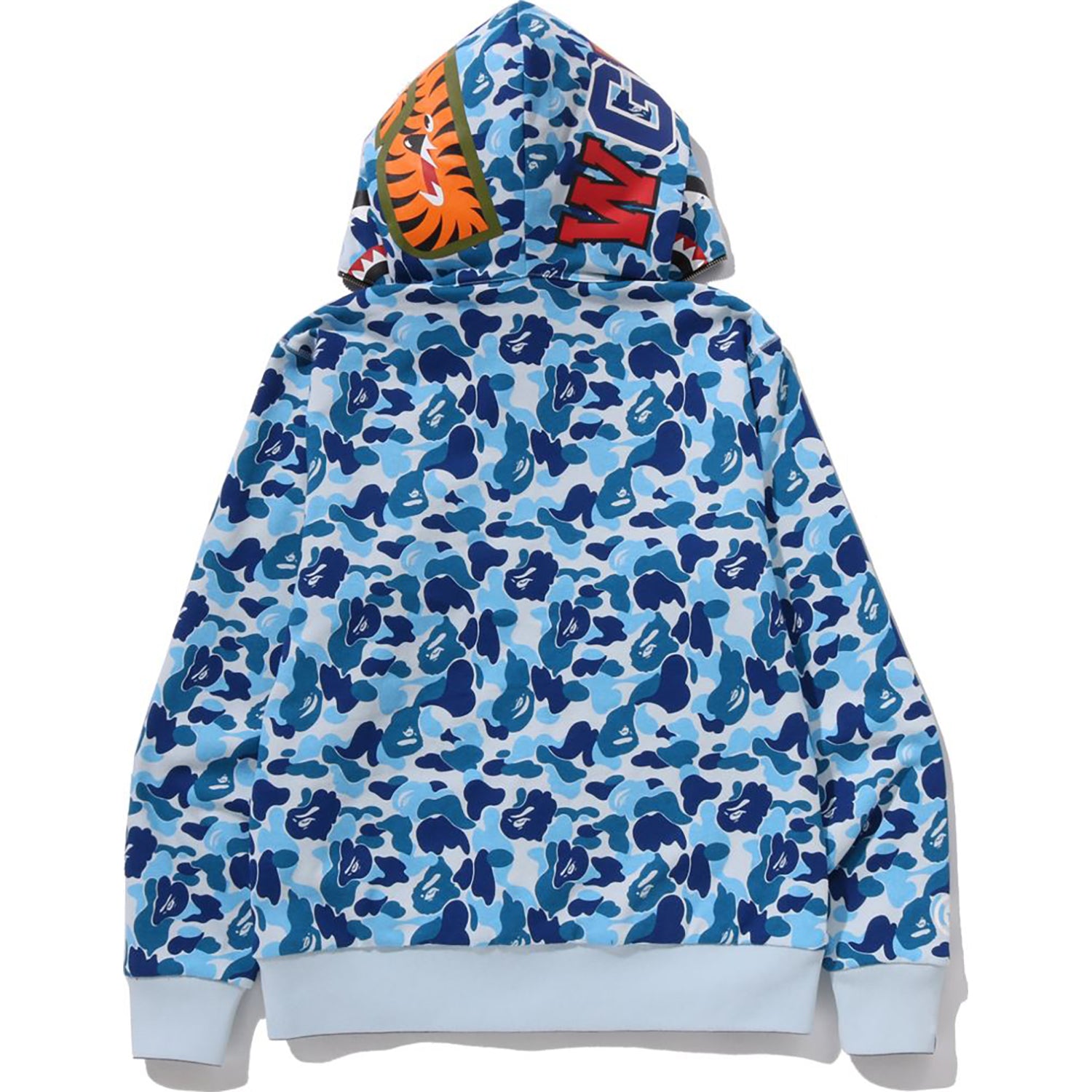 ABC CAMO REVERSIBLE SHARK FULL ZIP HOODIE MENS – Image 7