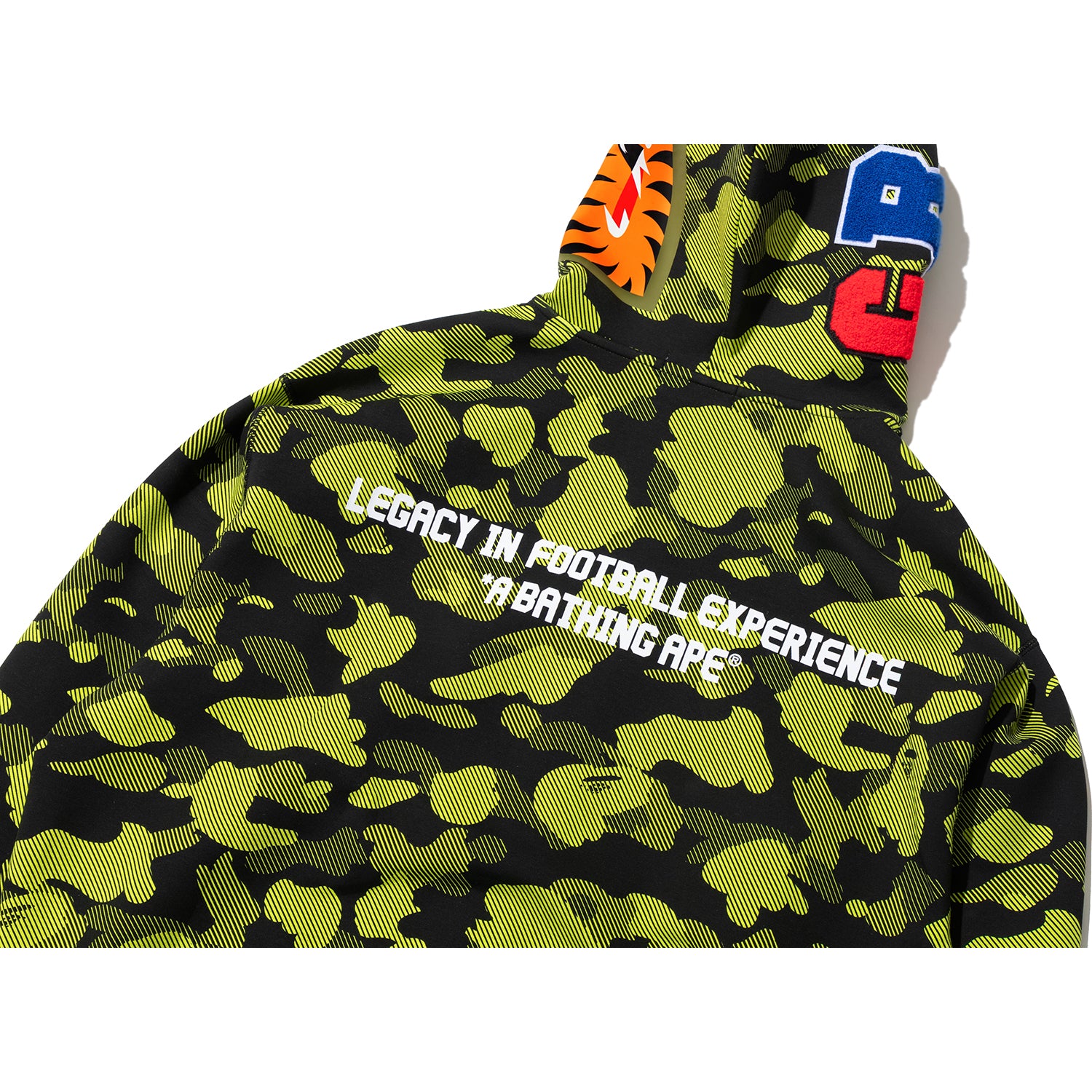BAPE X CR7 LIFE LOGO RELAXED FIT SHARK FULL ZIP HOODIE M #1 MENS – Image 5