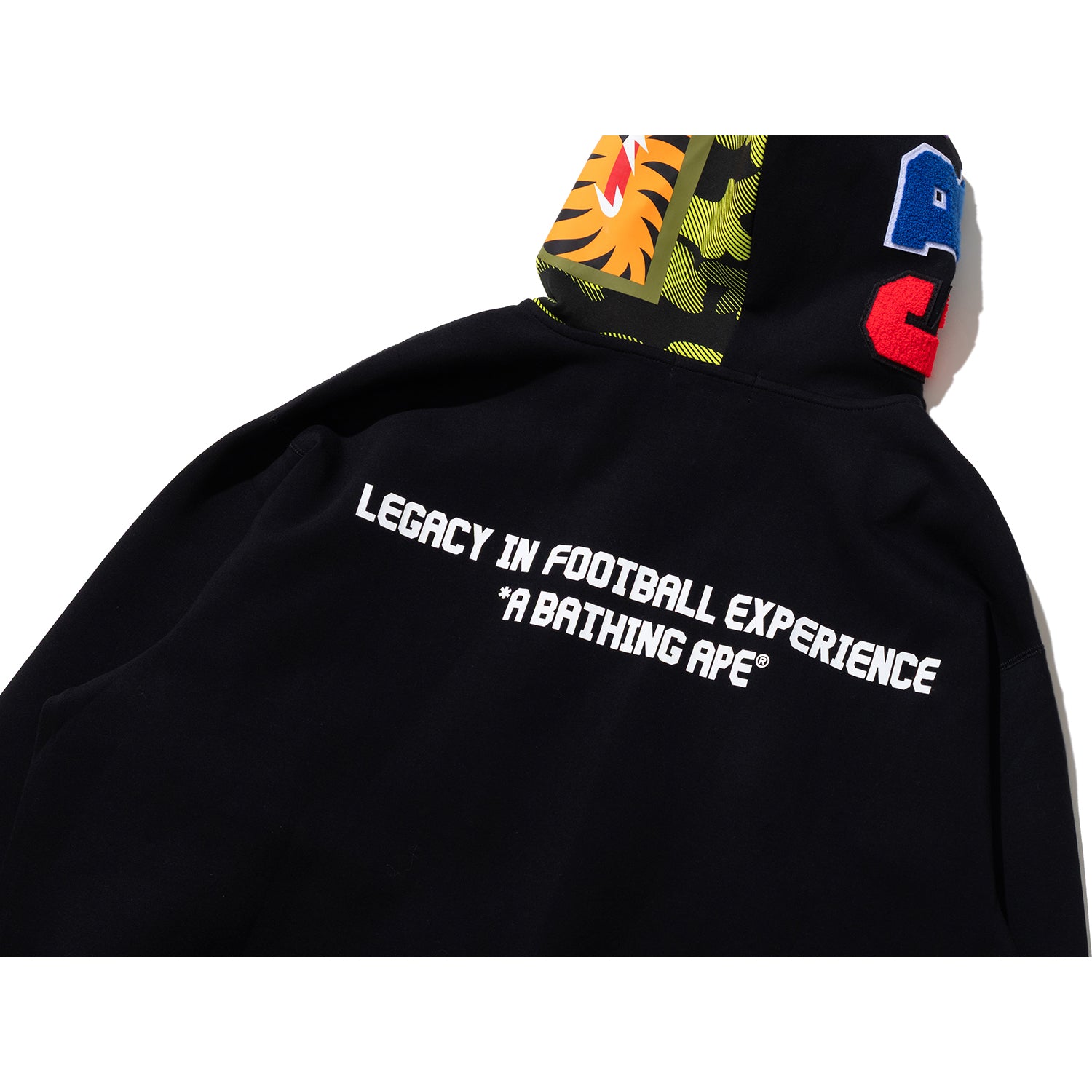 BAPE X CR7 LIFE LOGO RELAXED FIT SHARK FULL ZIP HOODIE #2 MENS – Image 6