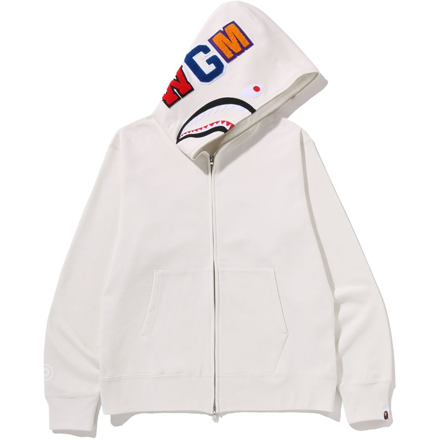 SHARK FULL ZIP HOODIE MENS – Image 1