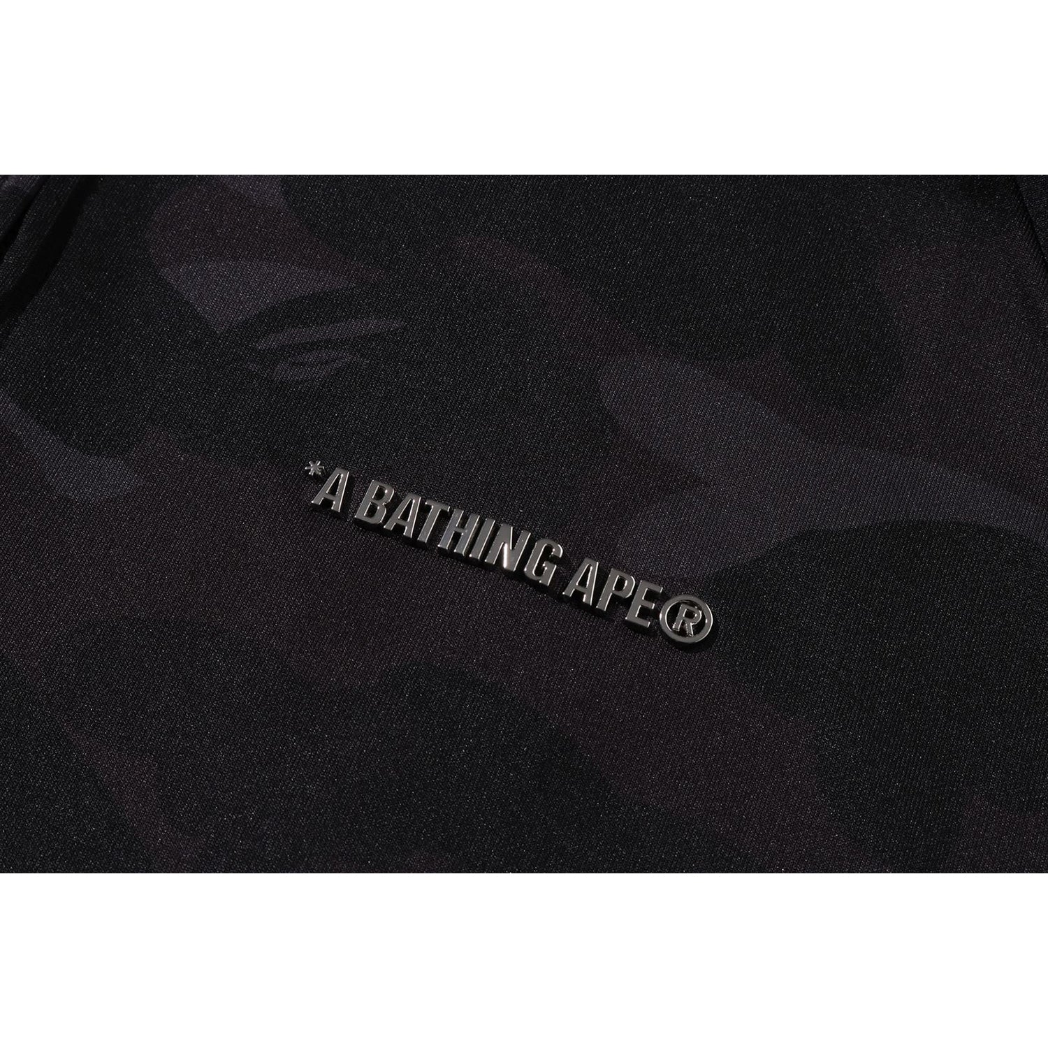 COLOR CAMO SHARK RELAXED FIT HOODIE TRACK JACKET MENS – Image 6