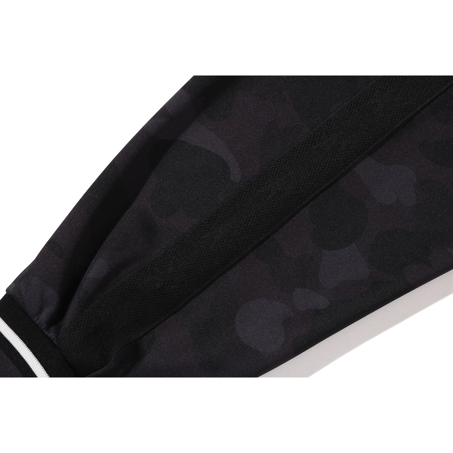 COLOR CAMO SHARK RELAXED FIT HOODIE TRACK JACKET MENS – Image 7