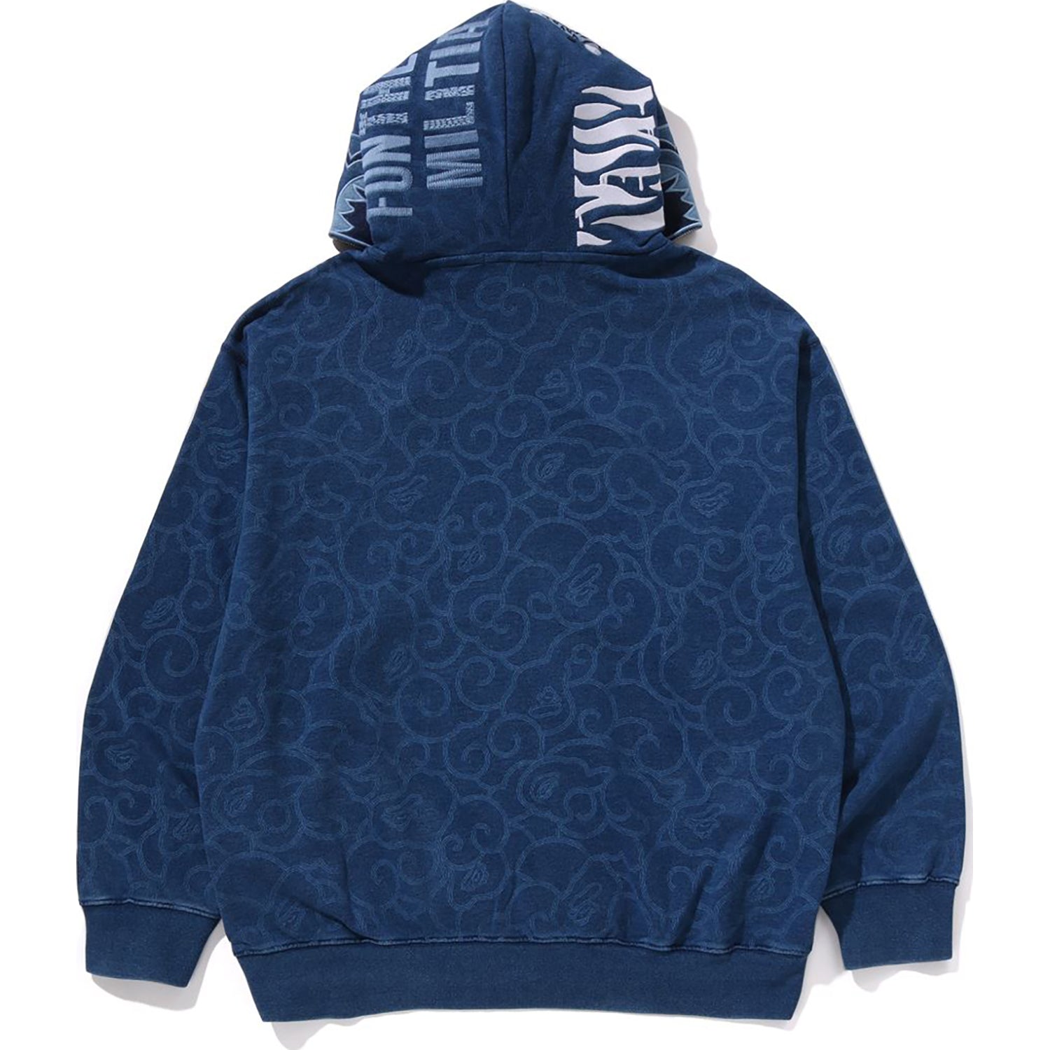 CLOUD CAMO TIGER UPCYCLED RELAXED FIT FULL ZIP HOODIE MENS – Image 4