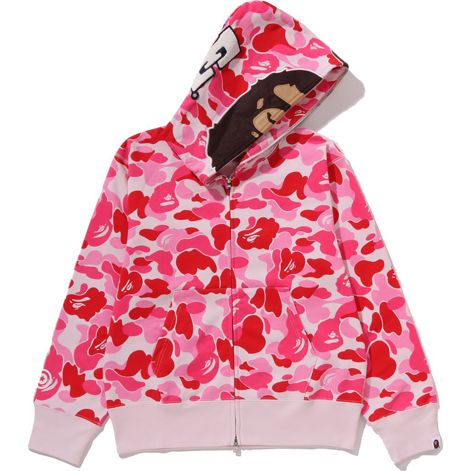 ABC CAMO 2ND APE FULL ZIP HOODIE LADIES – Image 2