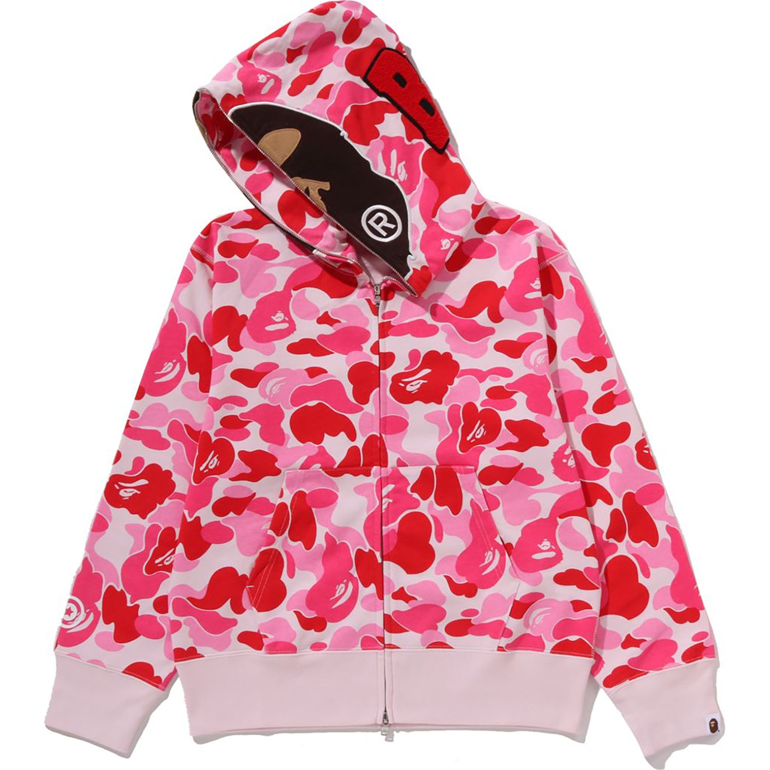 ABC CAMO 2ND APE FULL ZIP HOODIE LADIES – Image 3