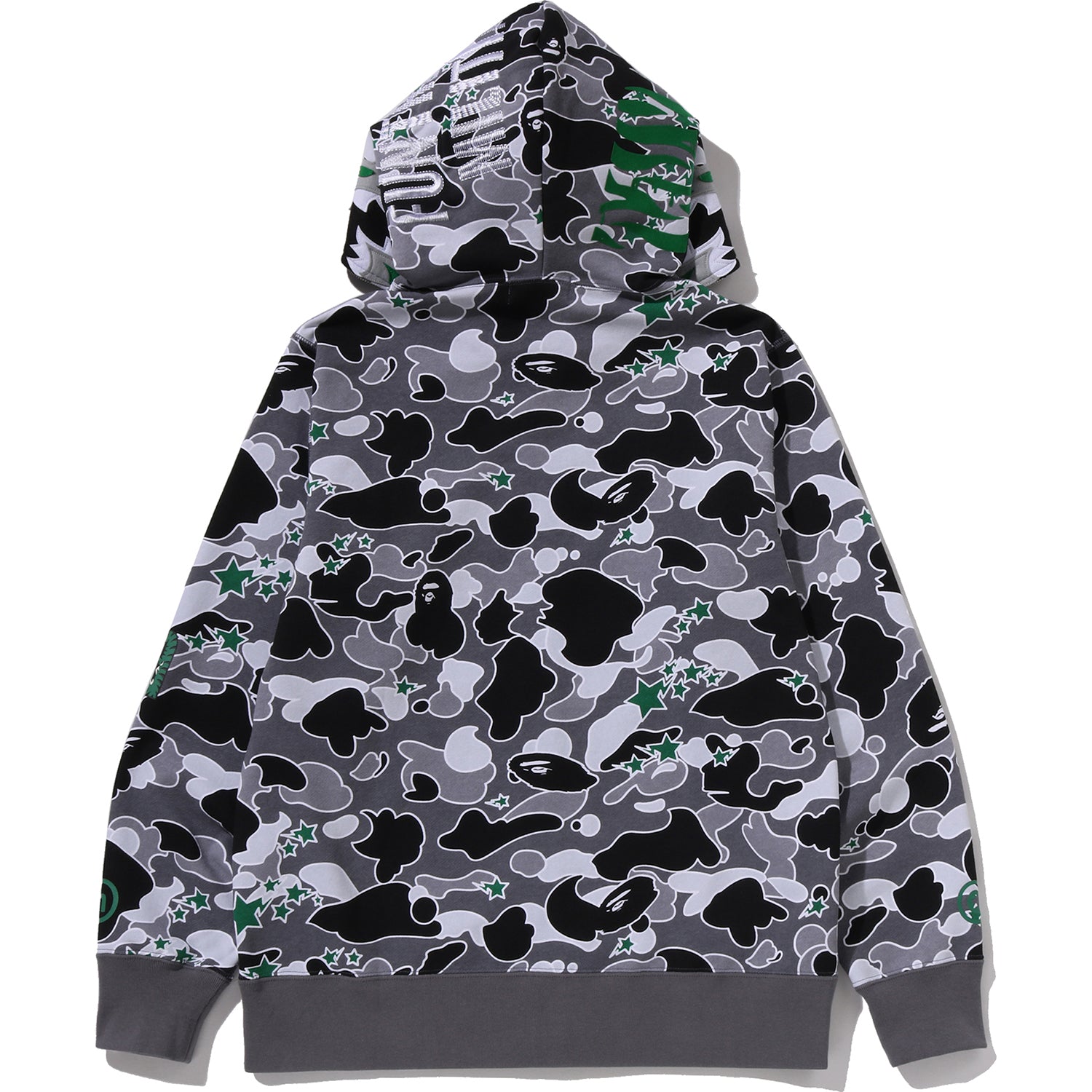 BAPE X HIDDEN STA CAMO TIGER FULL ZIP HOODIE MENS – Image 4