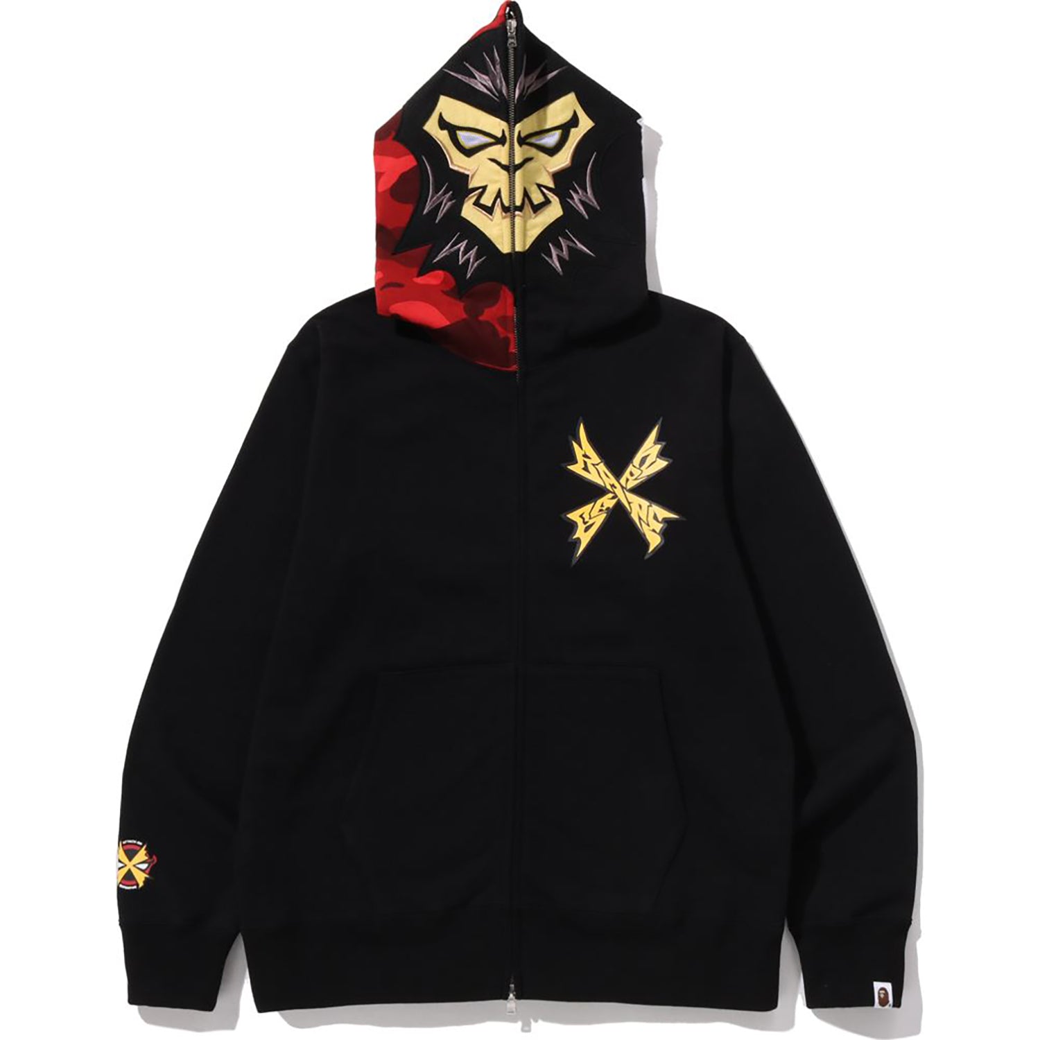 BAPEMAN-X FULL ZIP HOODIE MENS – Image 1