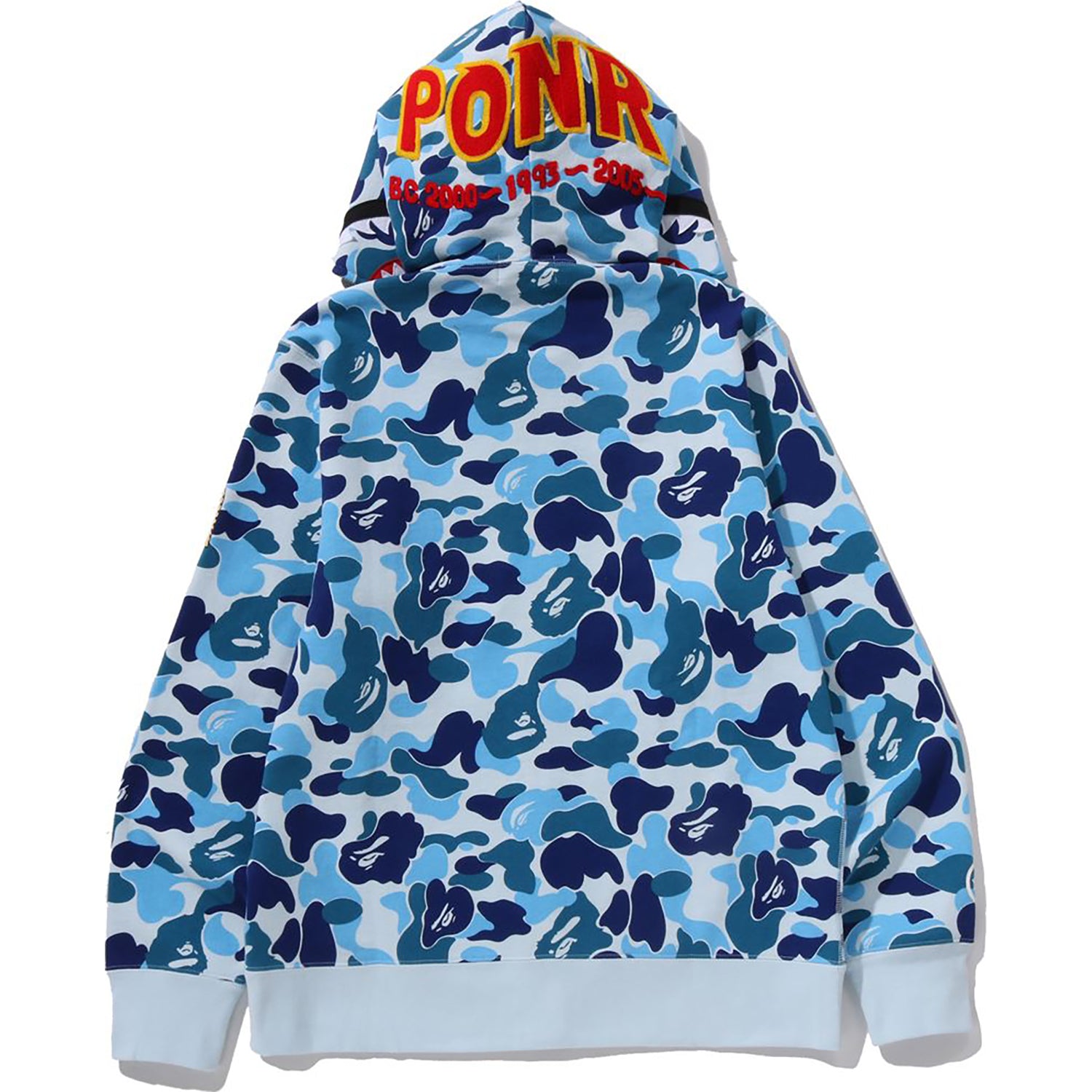 ABC CAMO 2ND SHARK FULL ZIP HOODIE MENS – Image 3