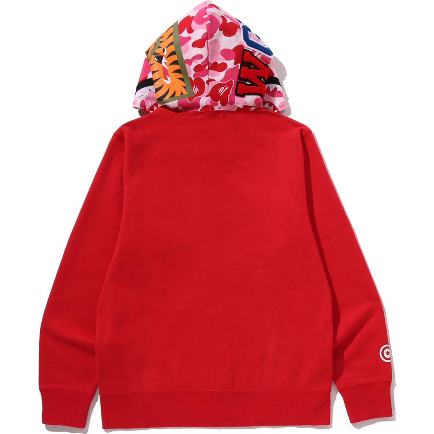 ABC CAMO SHARK FULL ZIP HOODIE MENS – Image 3