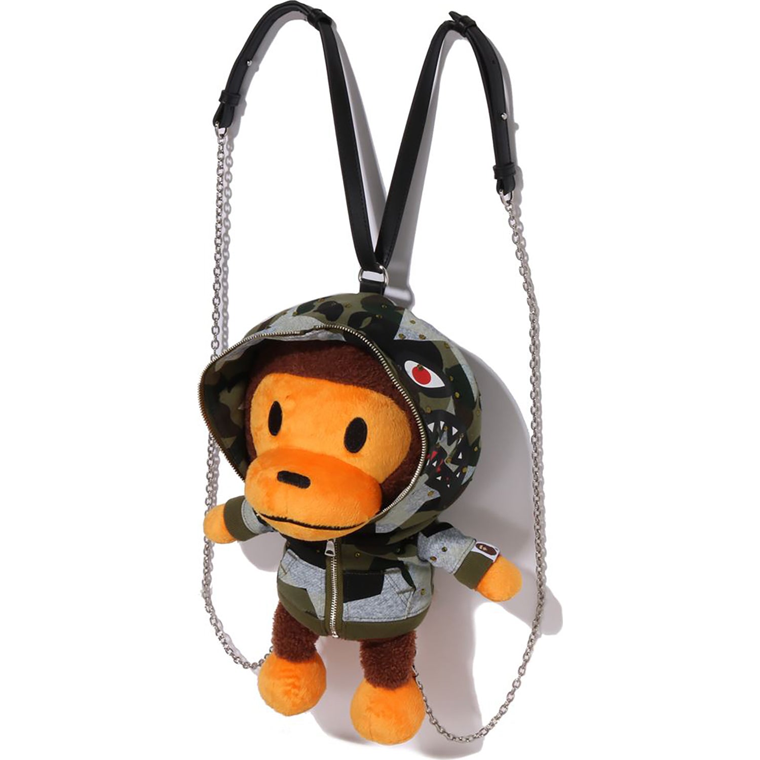 STAR OVERPRINT 1ST CAMO BABY MILO PLUSH DOLL BACKPACK LADIES – Image 2