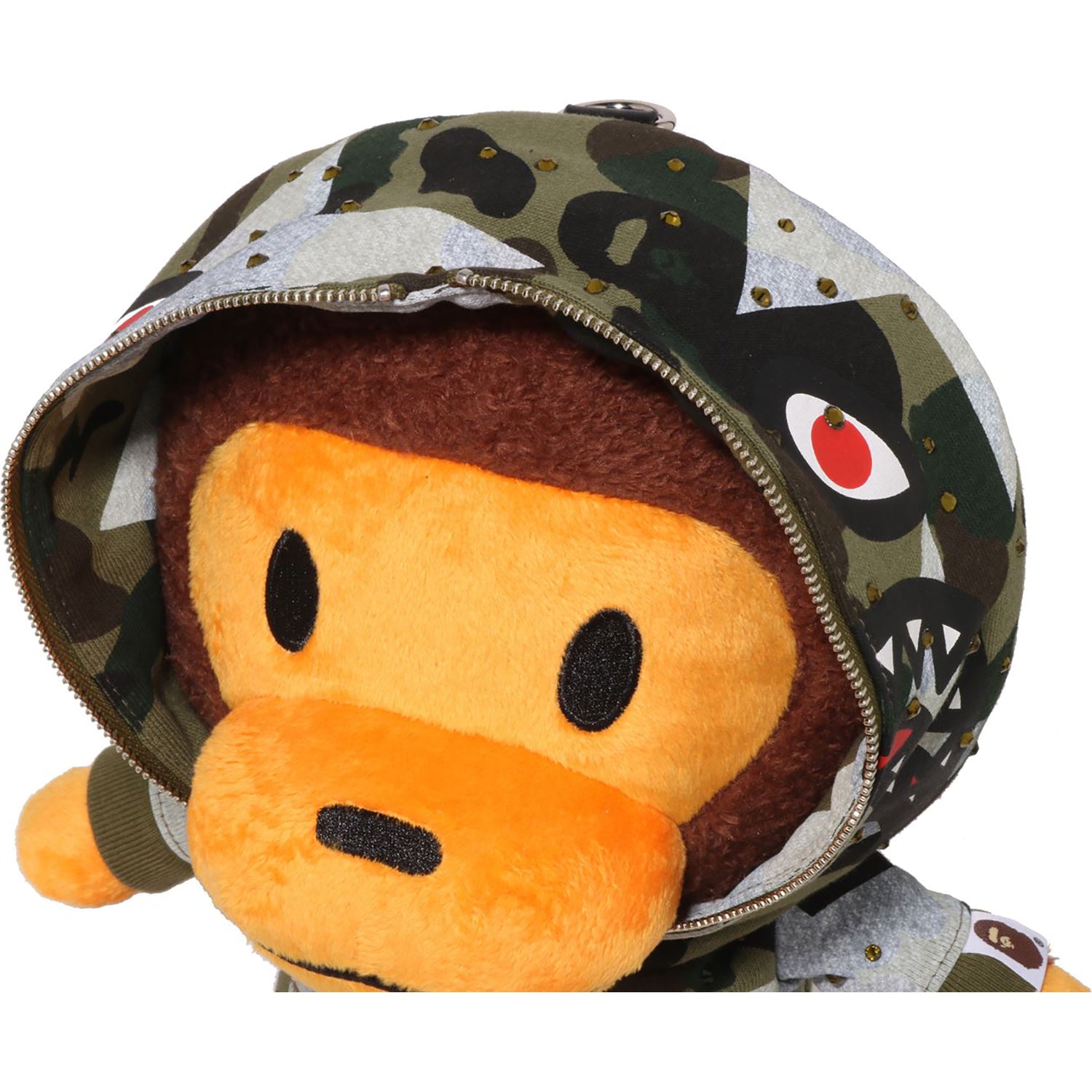 STAR OVERPRINT 1ST CAMO BABY MILO PLUSH DOLL BACKPACK LADIES – Image 4