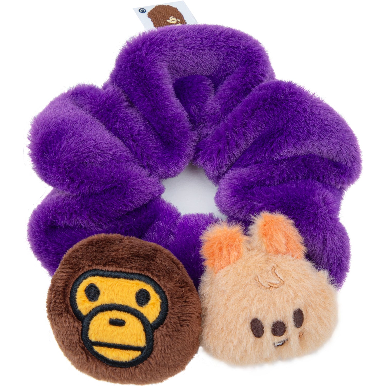 BAPE X STRAY KIDS HAN QUOKKA BABY MILO SCRUNCHIE – Image 1