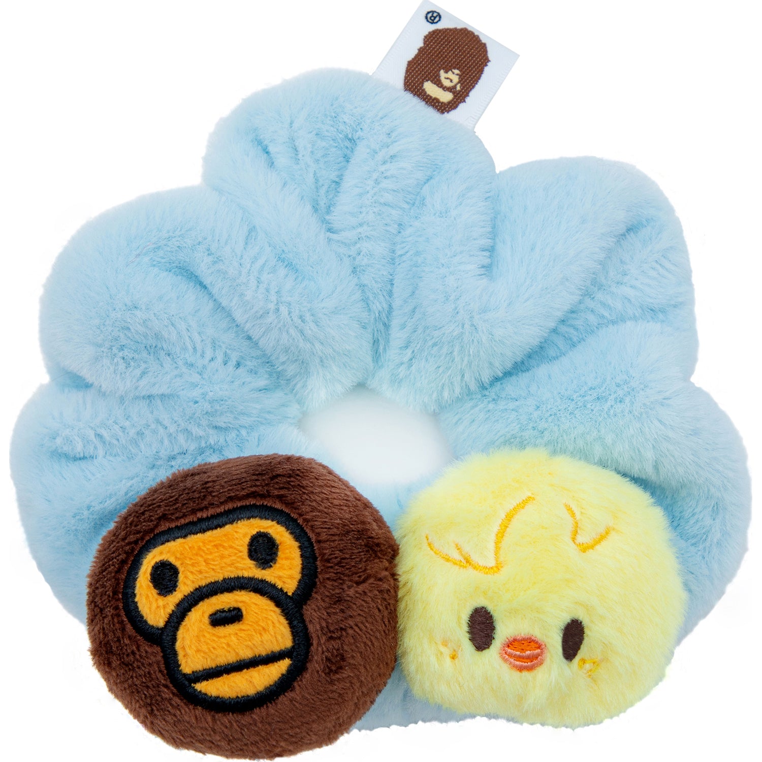 BAPE X STRAY KIDS BBOKARI BABY MILO SCRUNCHIE – Image 1