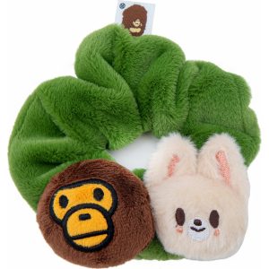 BAPE X STRAY KIDS FOXI.NY BABY MILO SCRUNCHIE