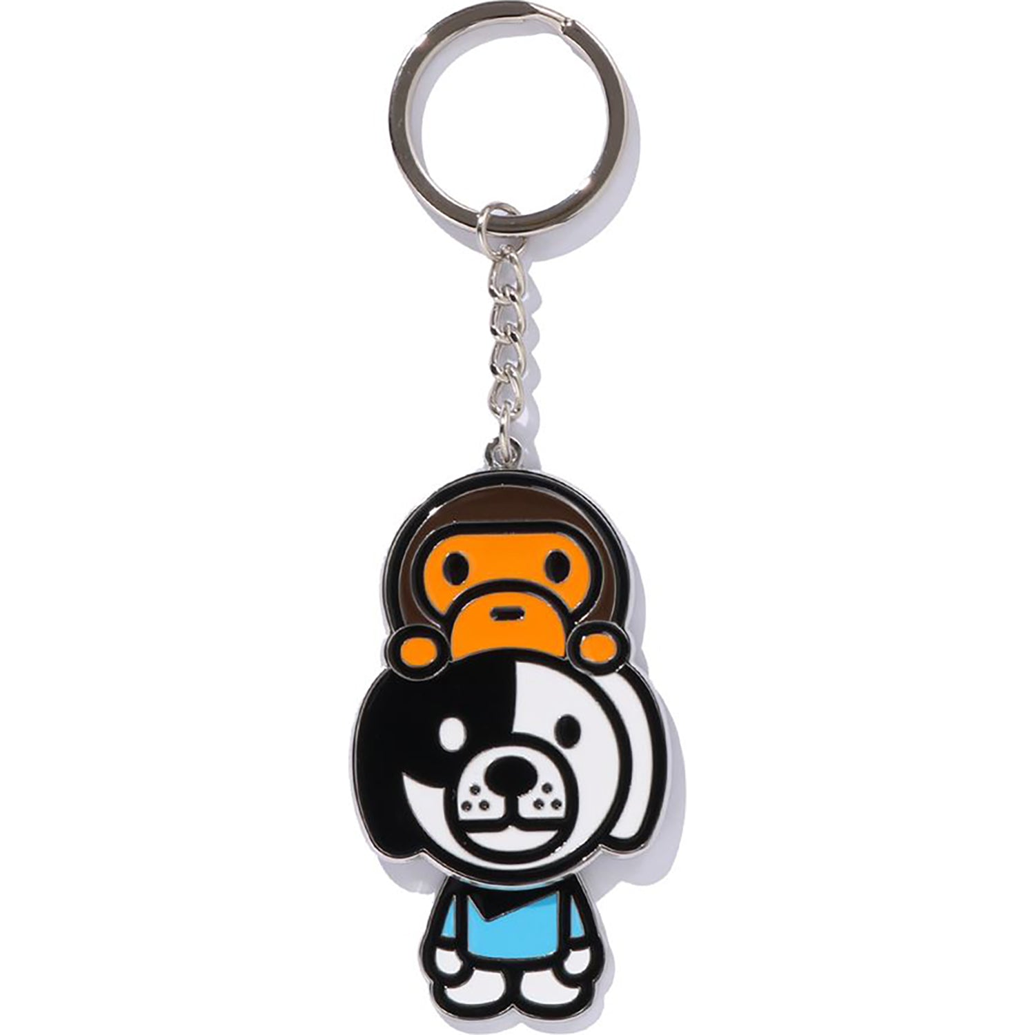 BABY MILO ON DOGGY KEYCHAIN – Image 1
