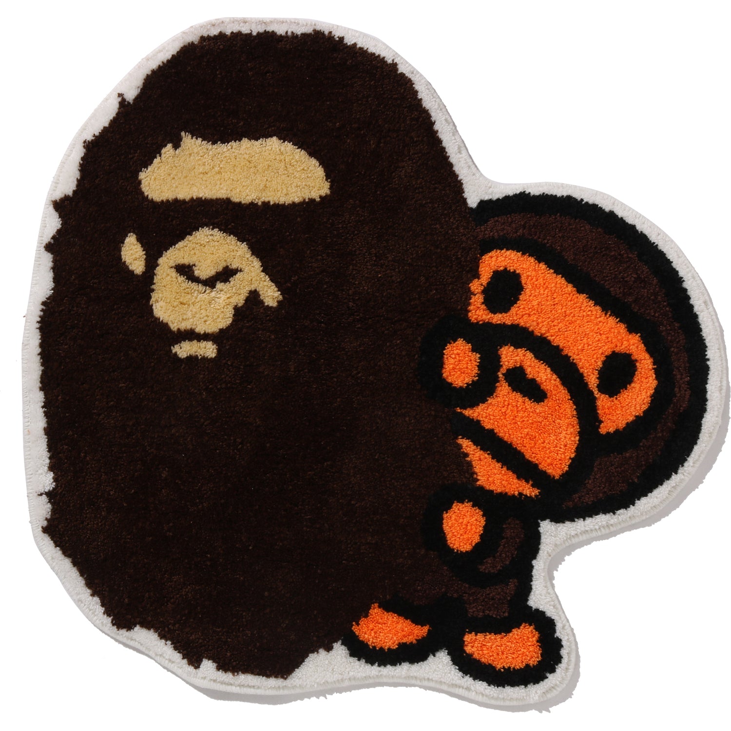 APE HEAD & BABY MILO RUG MAT – Image 1