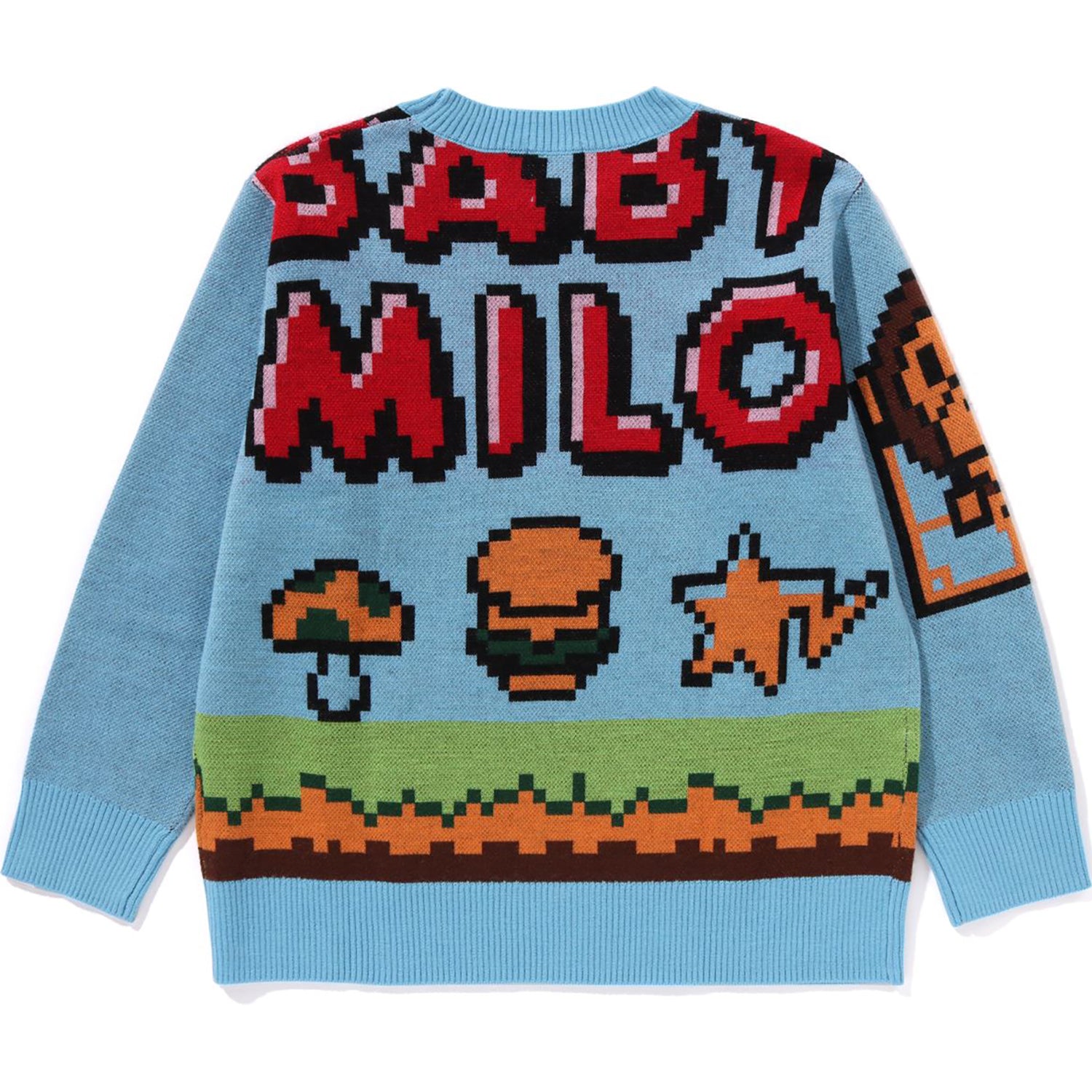 MILO GAME MOTIF WOOL MIX SWEATER KIDS – Image 2