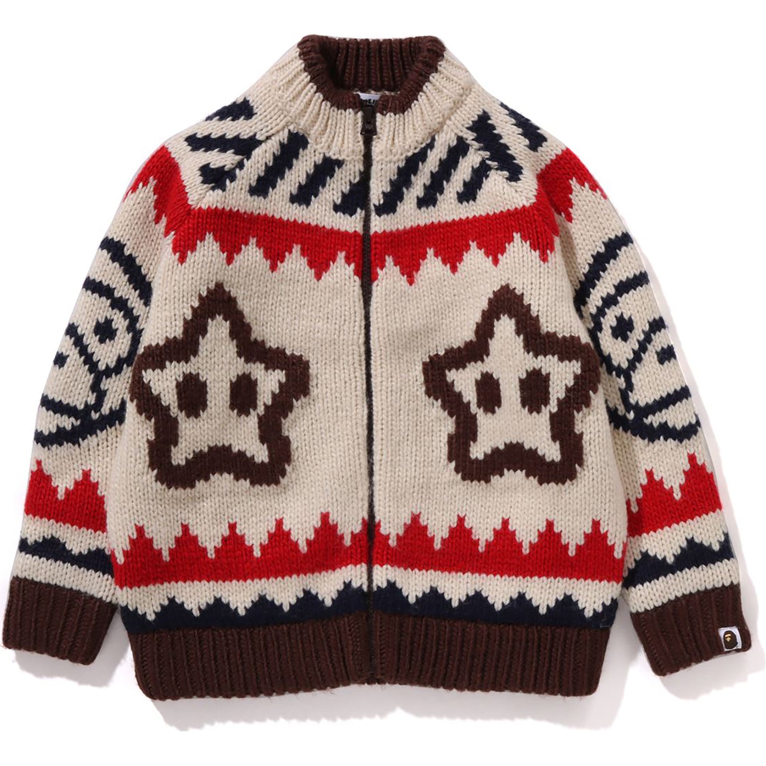BABY MILO WOOL MIX COWICHAN CARDIGAN KIDS – Image 1