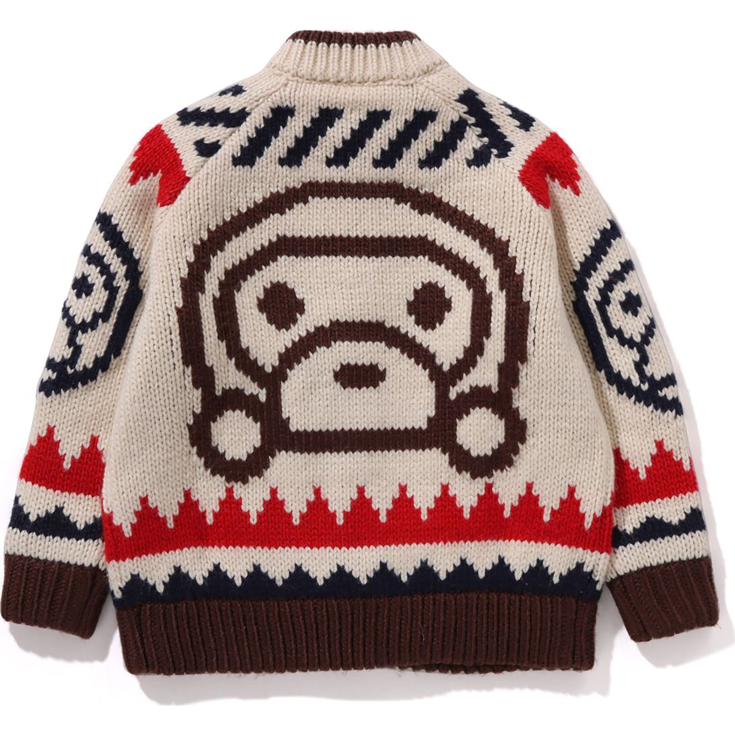 BABY MILO WOOL MIX COWICHAN CARDIGAN KIDS – Image 3