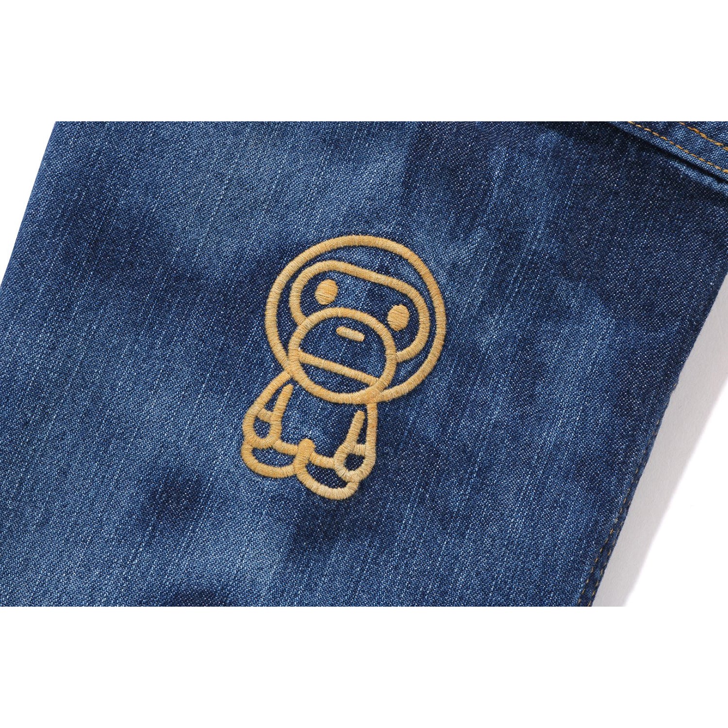 MILO HIGH TONE BLEACH LOOSE FIT 10OZ DENIM JACKET KIDS – Image 4