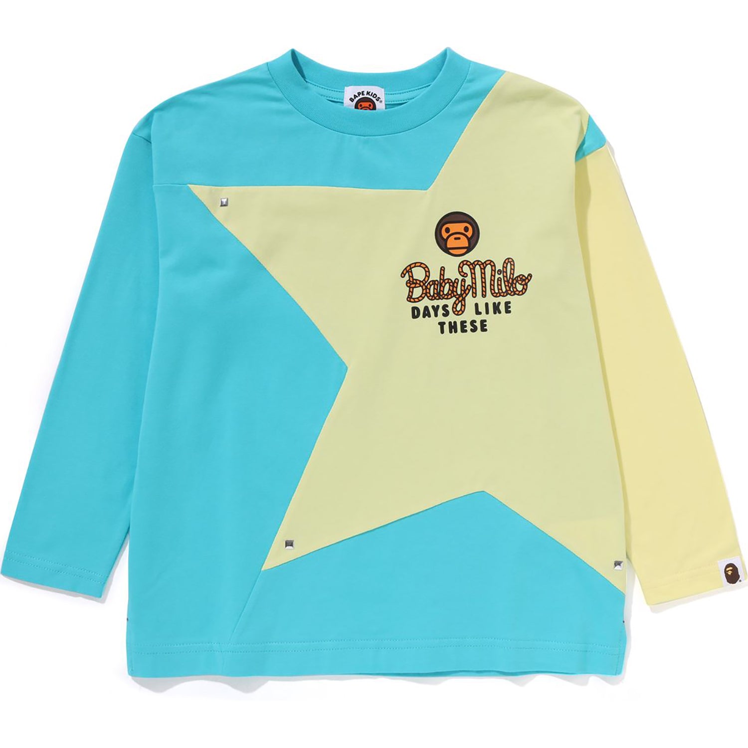 BABY MILO STA RELAXED FIT LS TEE KIDS – Image 1