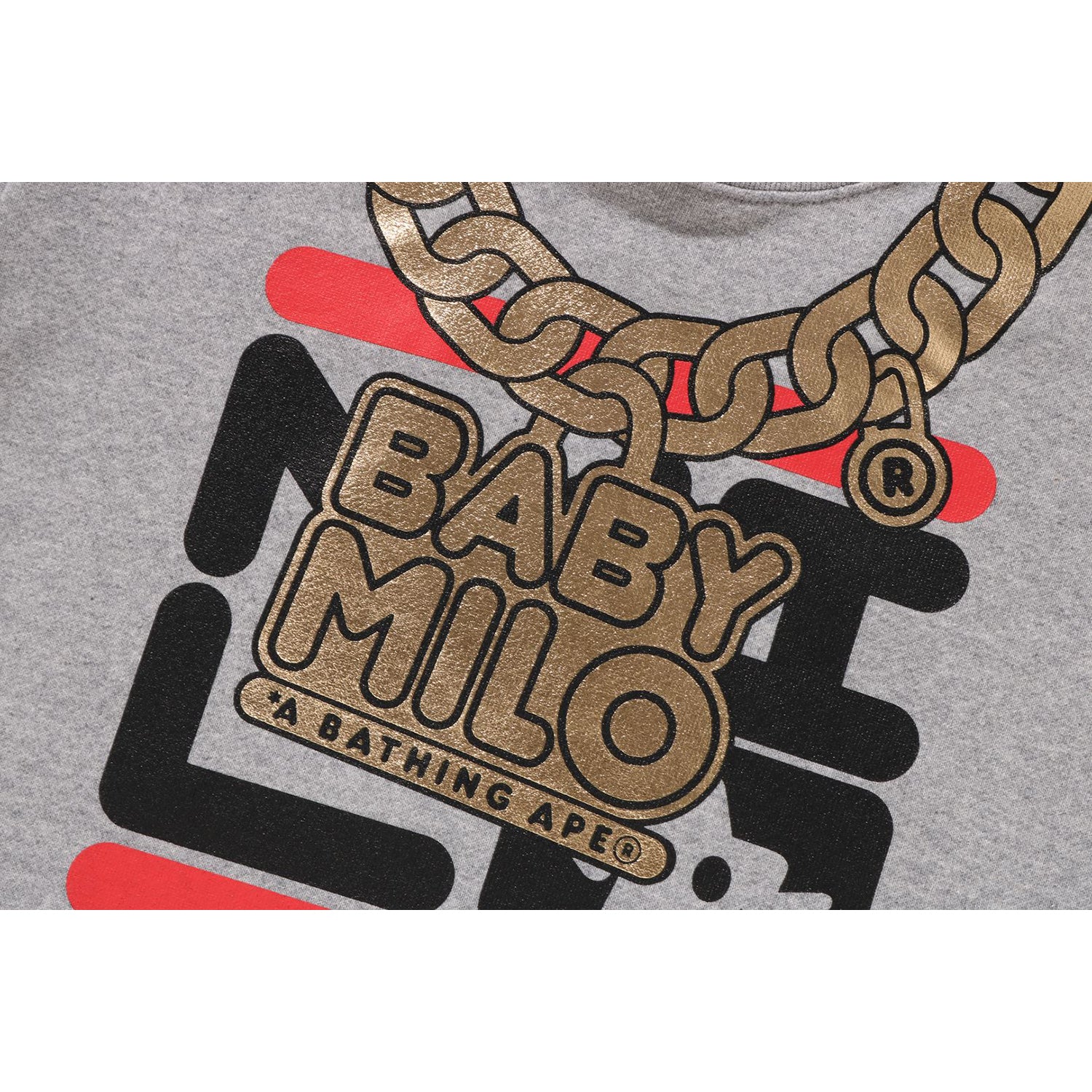 COLOR CAMO LAYERED RELAXED FIT PULLOVER HOODIE KIDS – Image 3