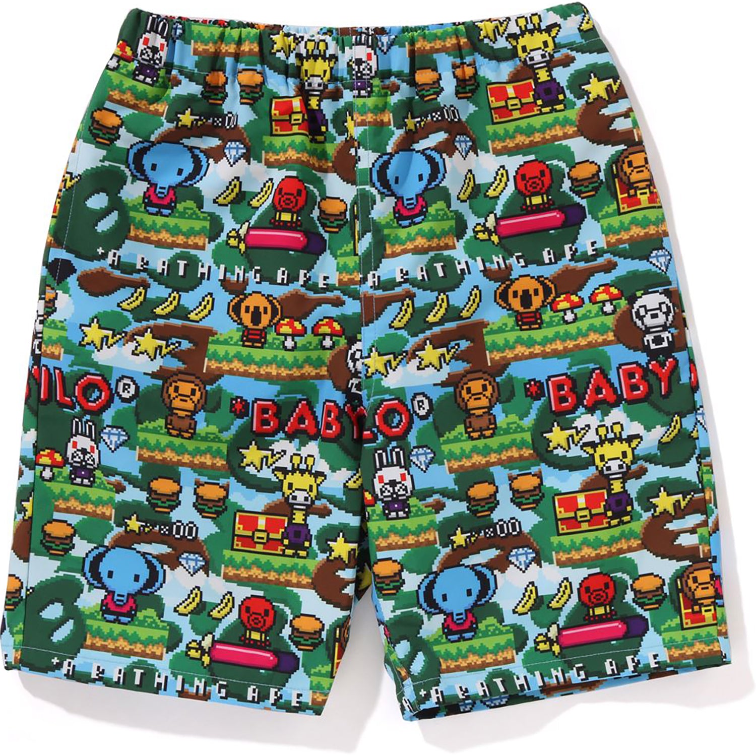 BABY MILO GAME PATTERN PACKABLE SHORTS KIDS – Image 1