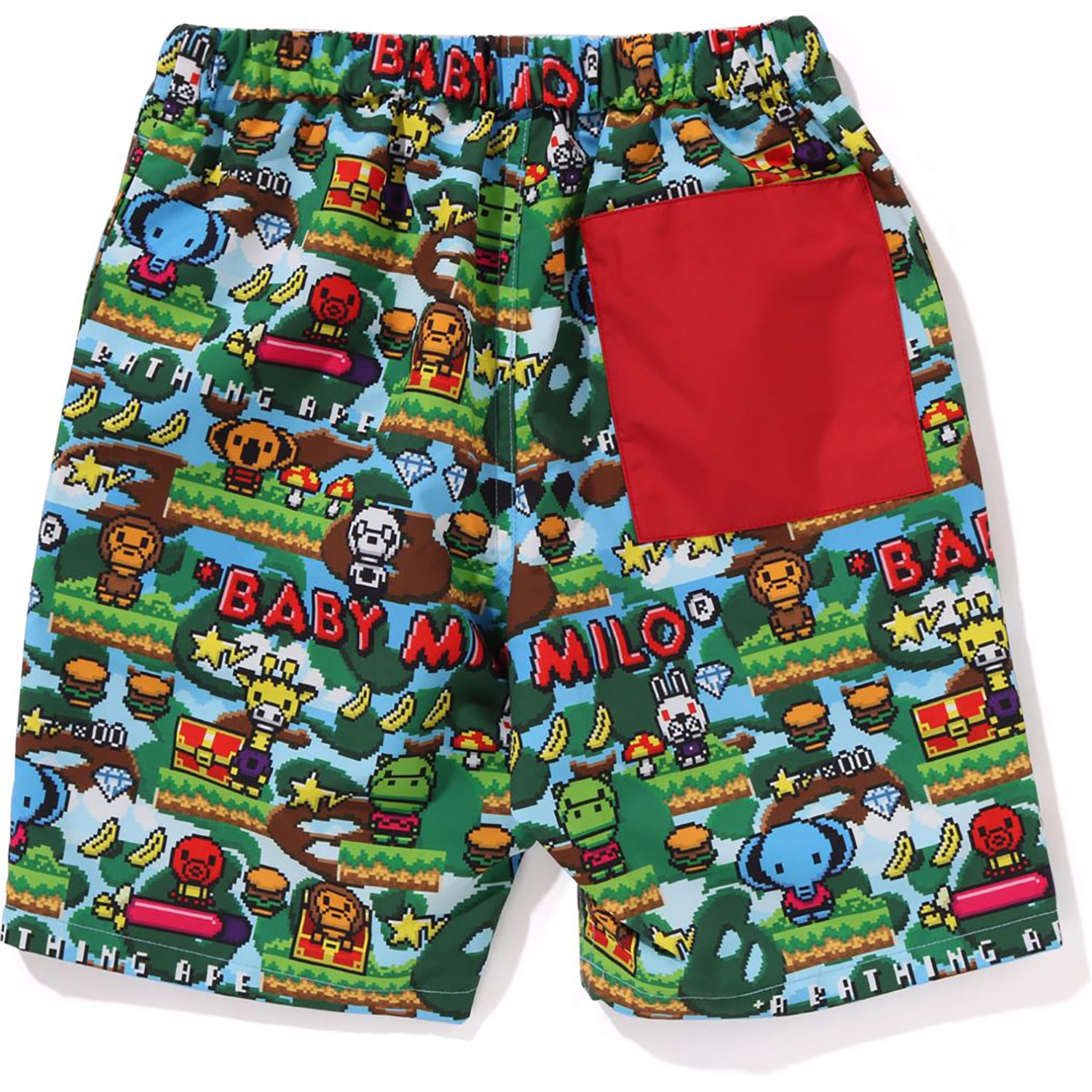 BABY MILO GAME PATTERN PACKABLE SHORTS KIDS – Image 2
