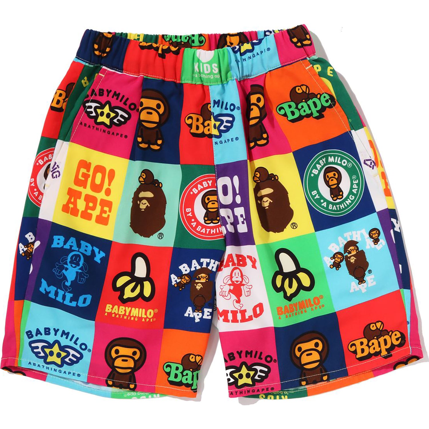 BABY MILO PATCHWORK SHORTS KIDS – Image 1